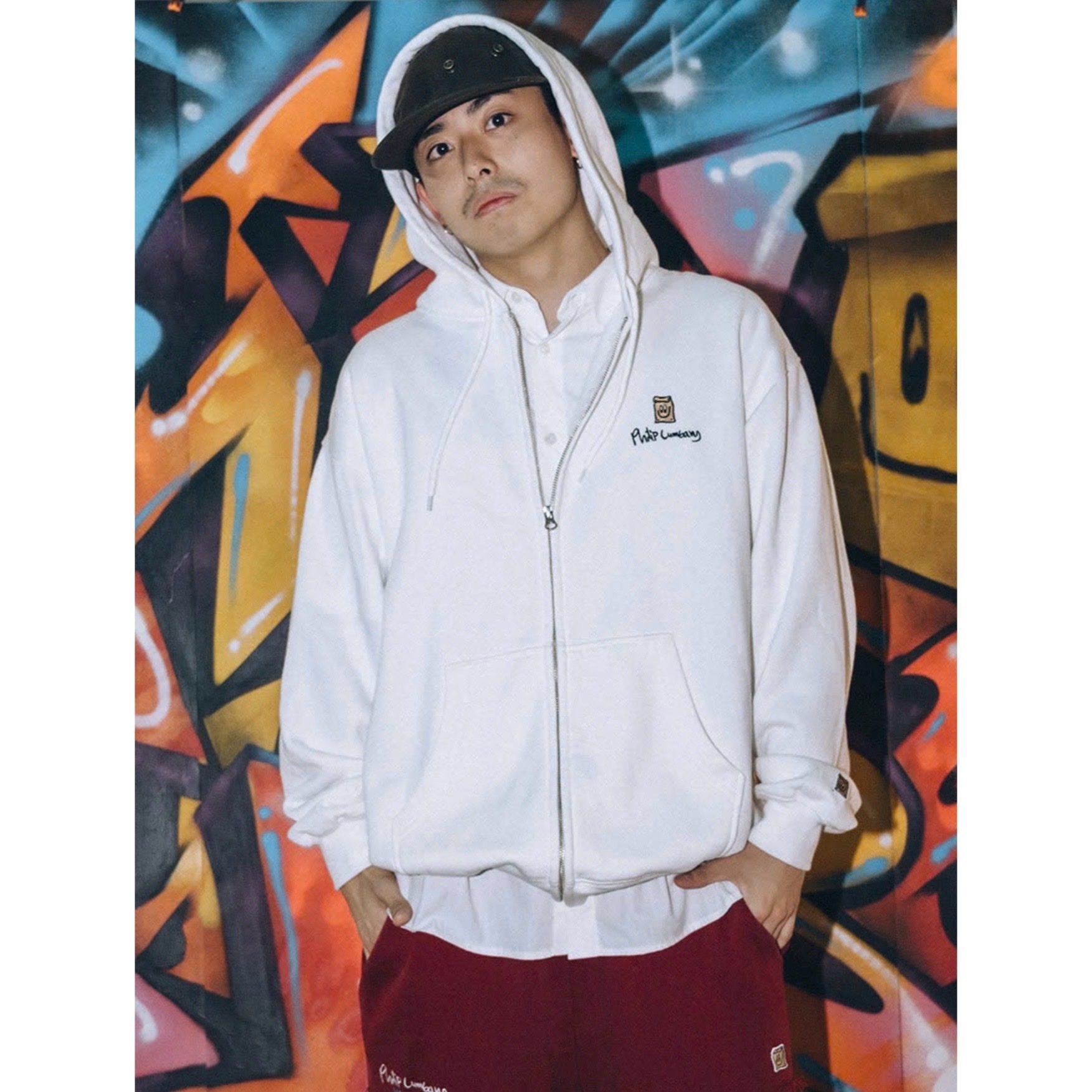 Philip Lumbang Lunch Bag Boy Fullzip Hoodie