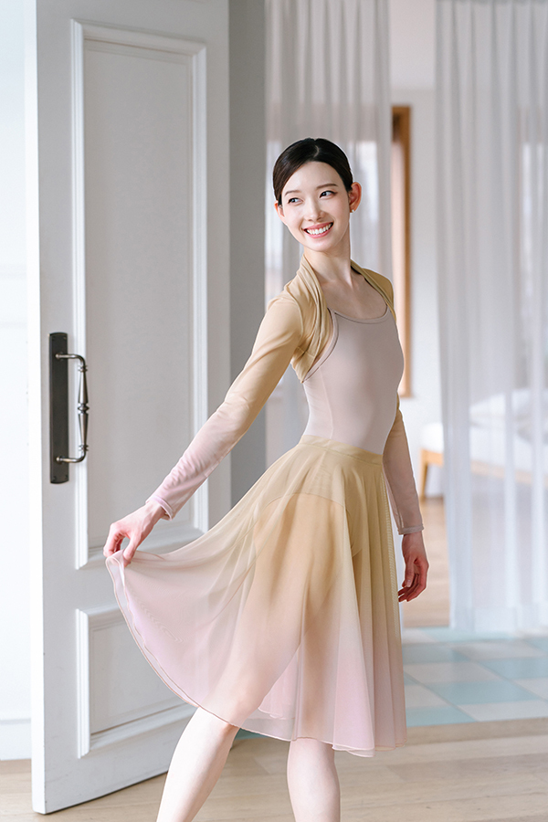 韓國 Byplie【長版套式紗裙 Circle Skirt】