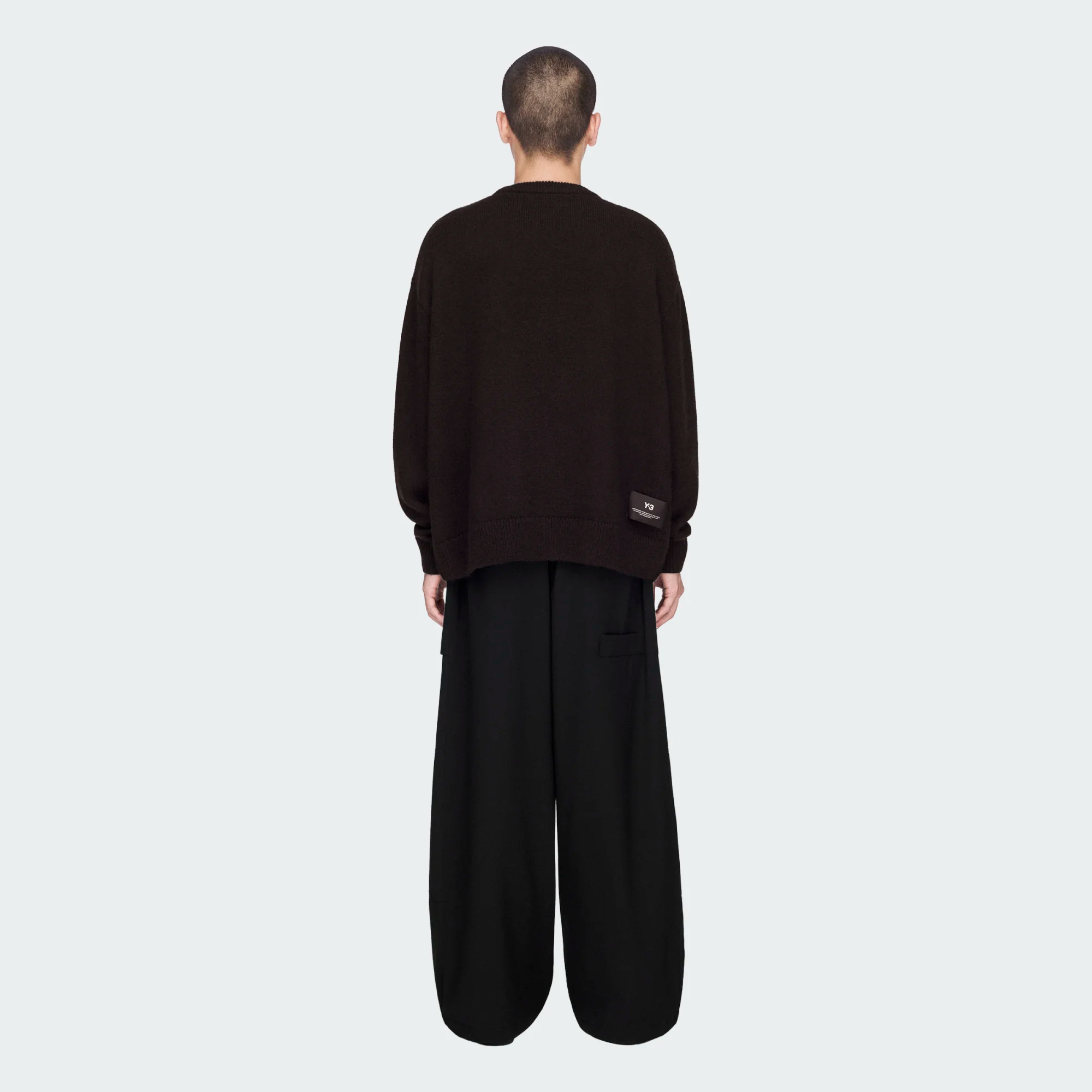 【 Y-3 GFX KNIT SWEAT 聯名毛衣 - 黑 】