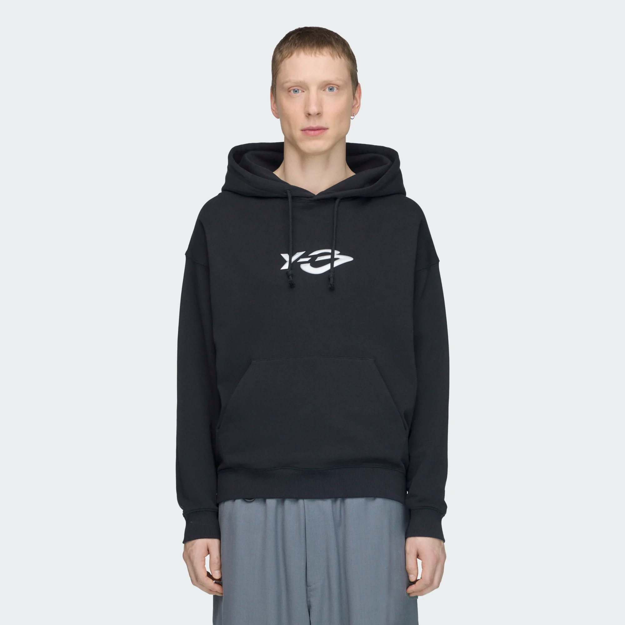 【 Y-3 LIQUID LG FT HD 流體帽TEE - 黑 】