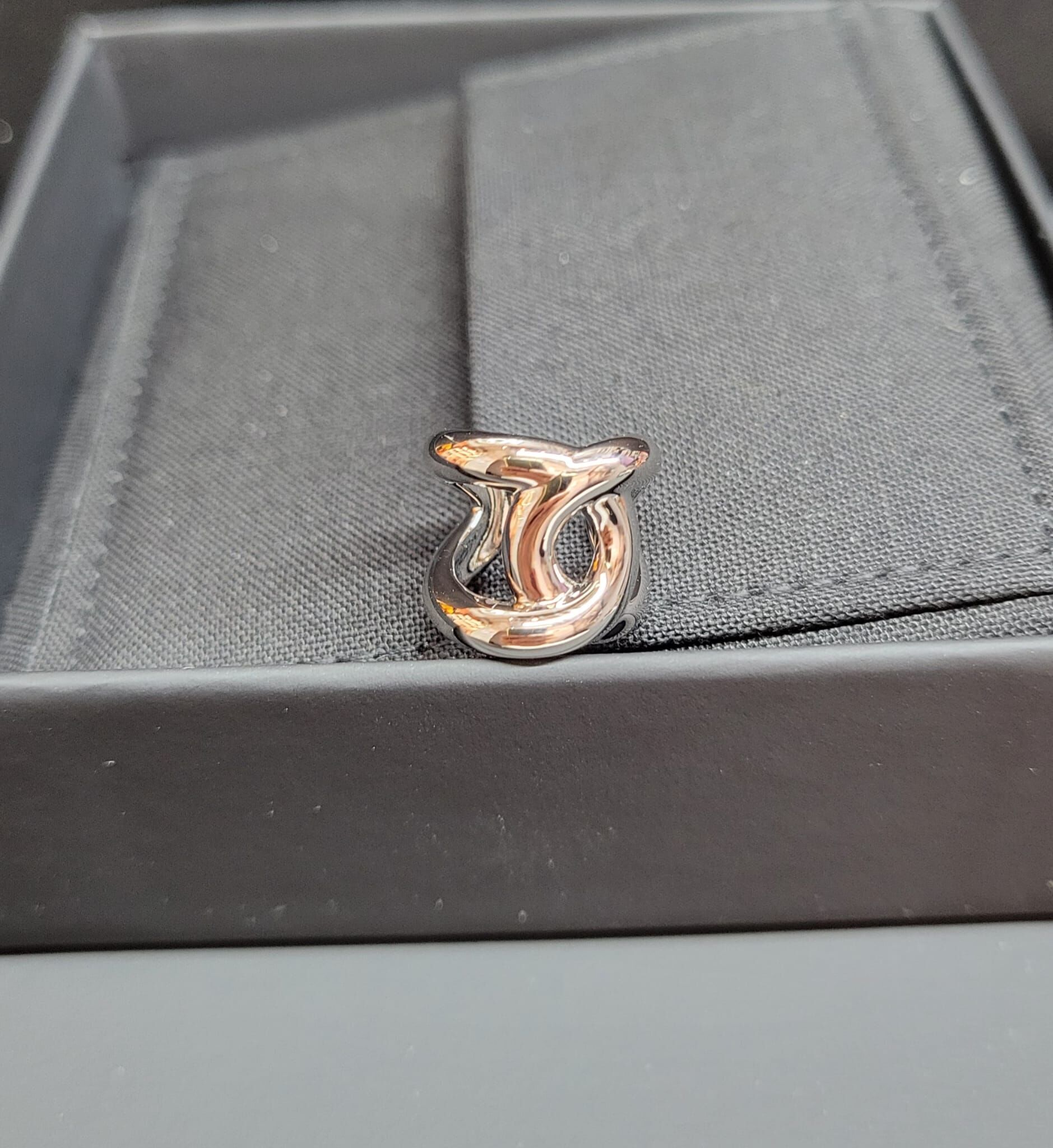 CHANEL AB1236 EAR CUFF SILVER