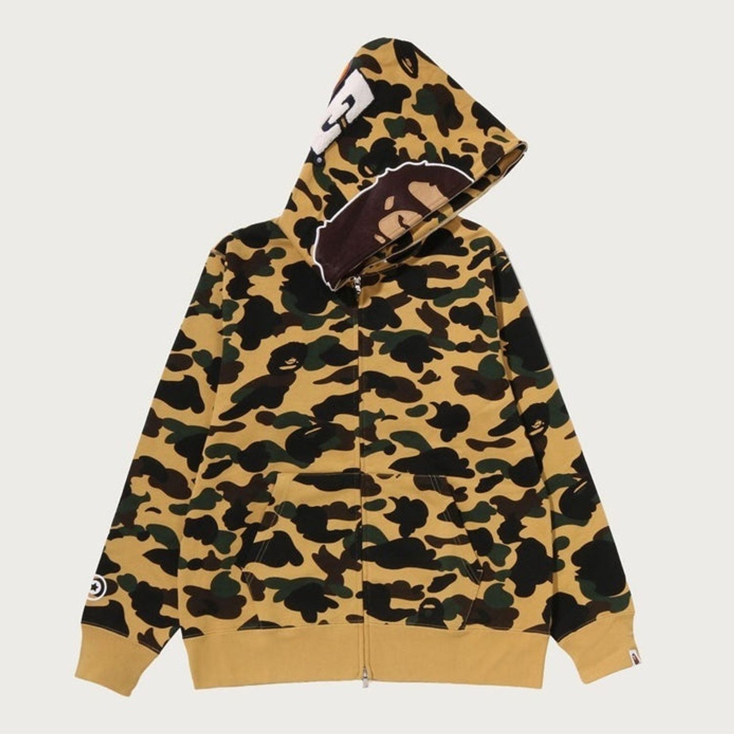日本限時預購！A BATHING APE 1st Camo 2nd Ape Full Zip Hoodie 不良一族尋愛記-泰醬私服