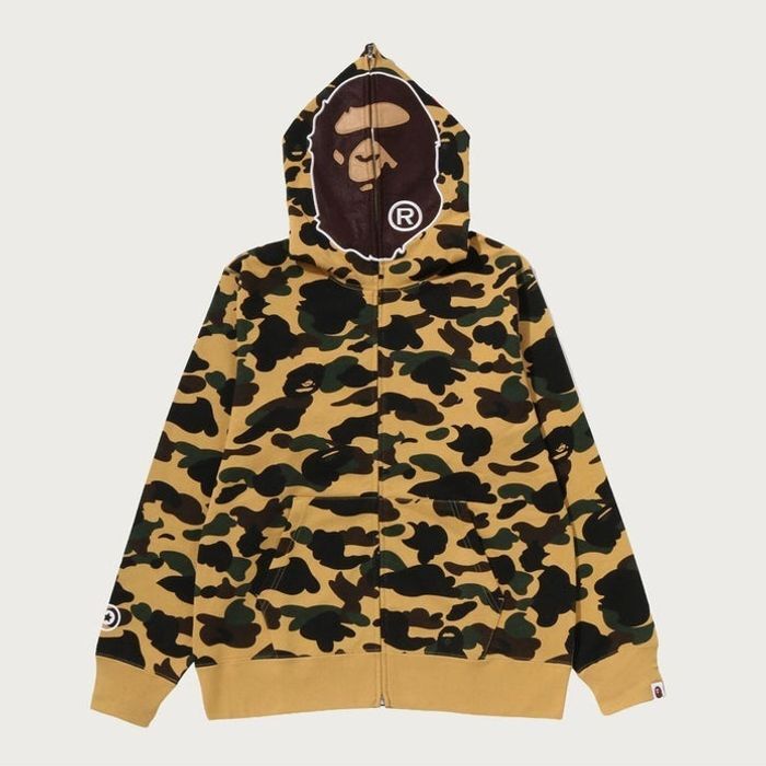 日本限時預購！A BATHING APE 1st Camo 2nd Ape Full Zip Hoodie 不良一族尋愛記-泰醬私服
