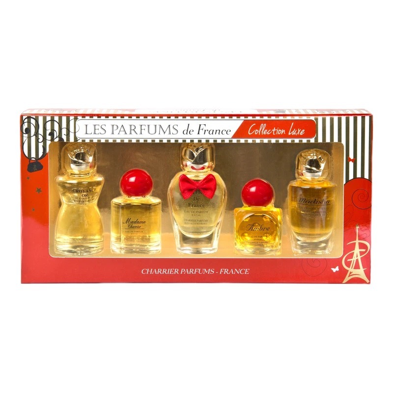OTH-LLG1008-005 法國普羅旺斯 Charrier Parfums 奢華系列香水 香水套裝淡香水12ml5支裝 (A5)