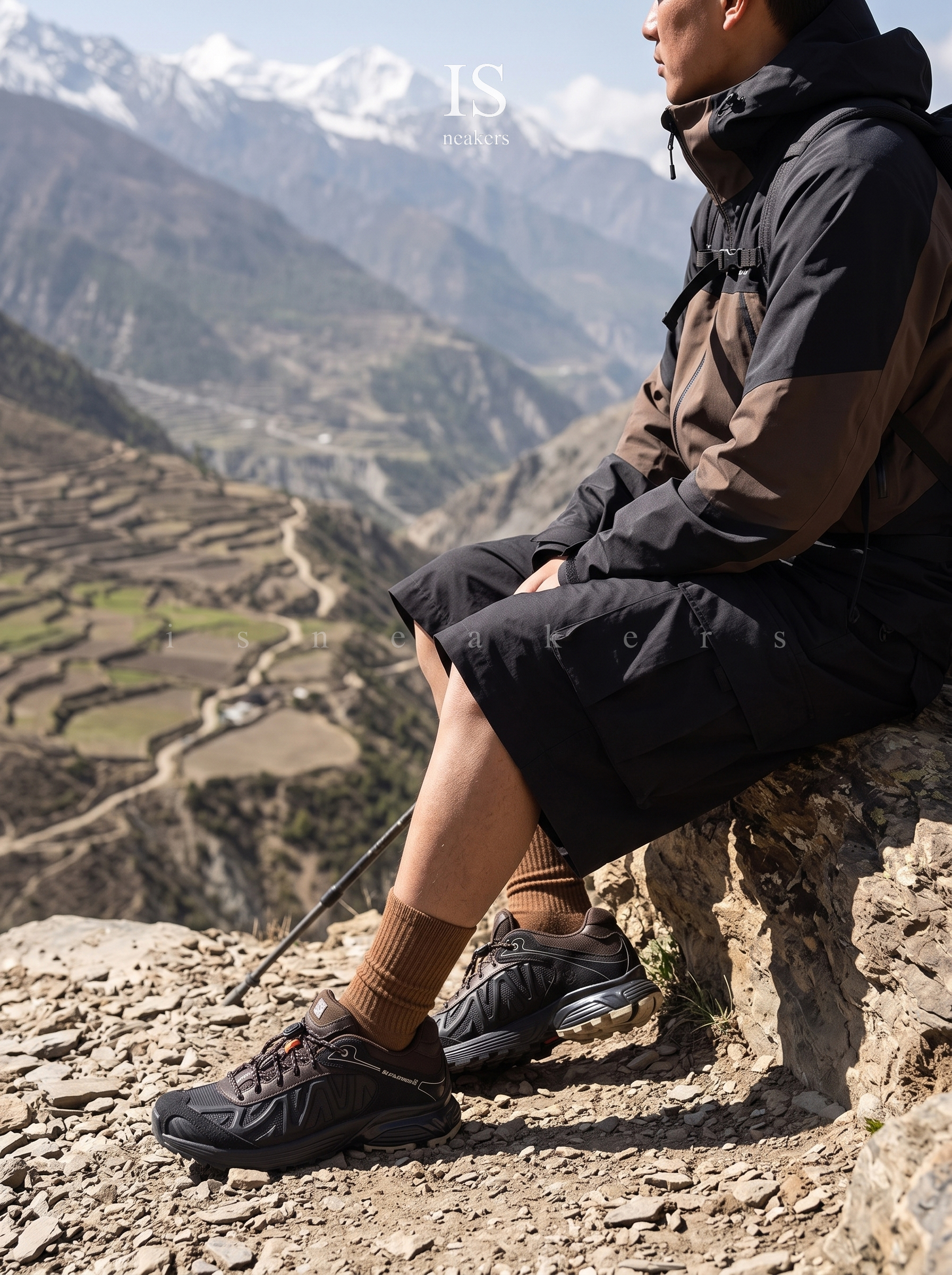 iSNEAKERS｜Aries x Salomon XT-Whisper "Black Brown" 黑棕 L49129700