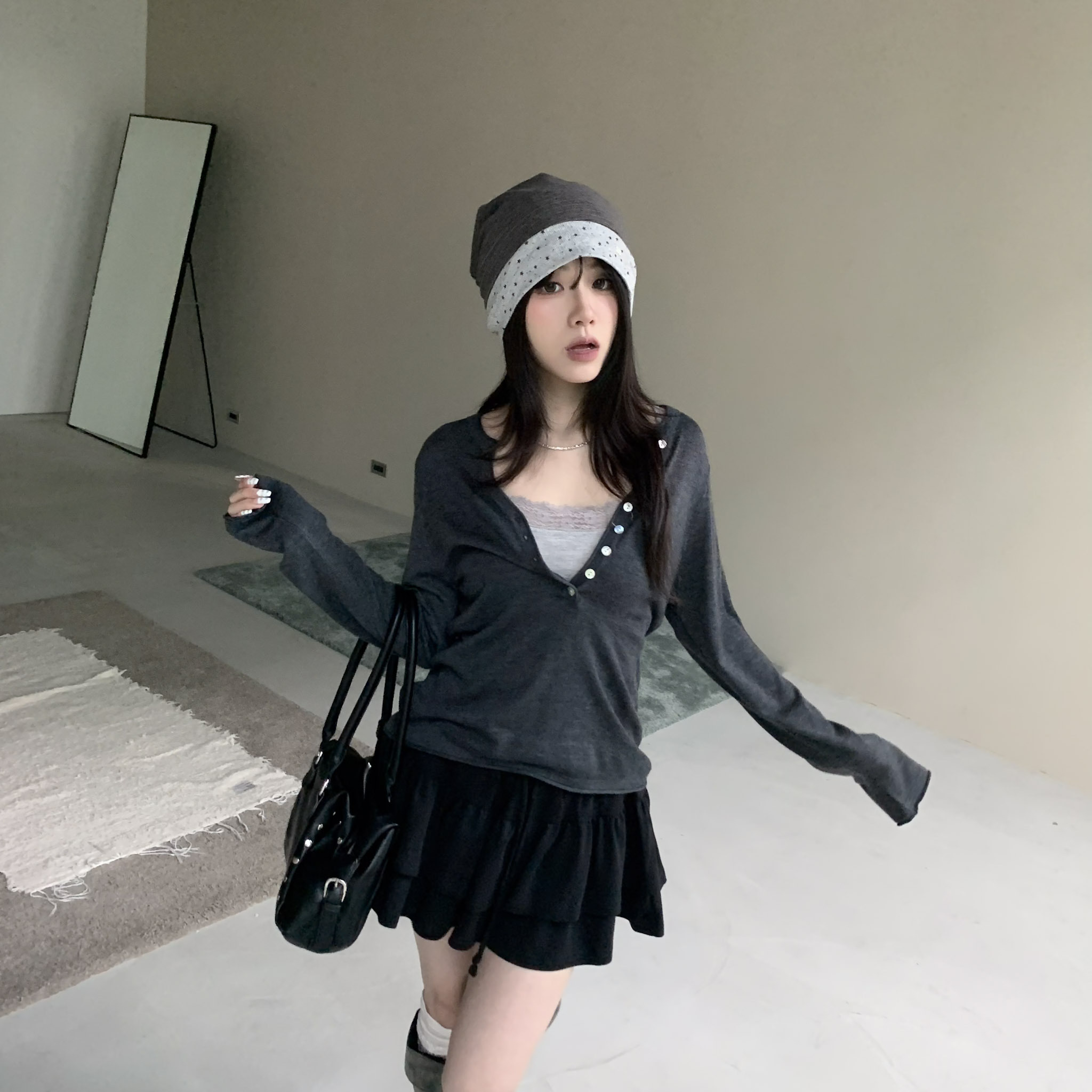 ISA_星星條紋一次滿足! 完美修飾堆堆感冷帽_69064