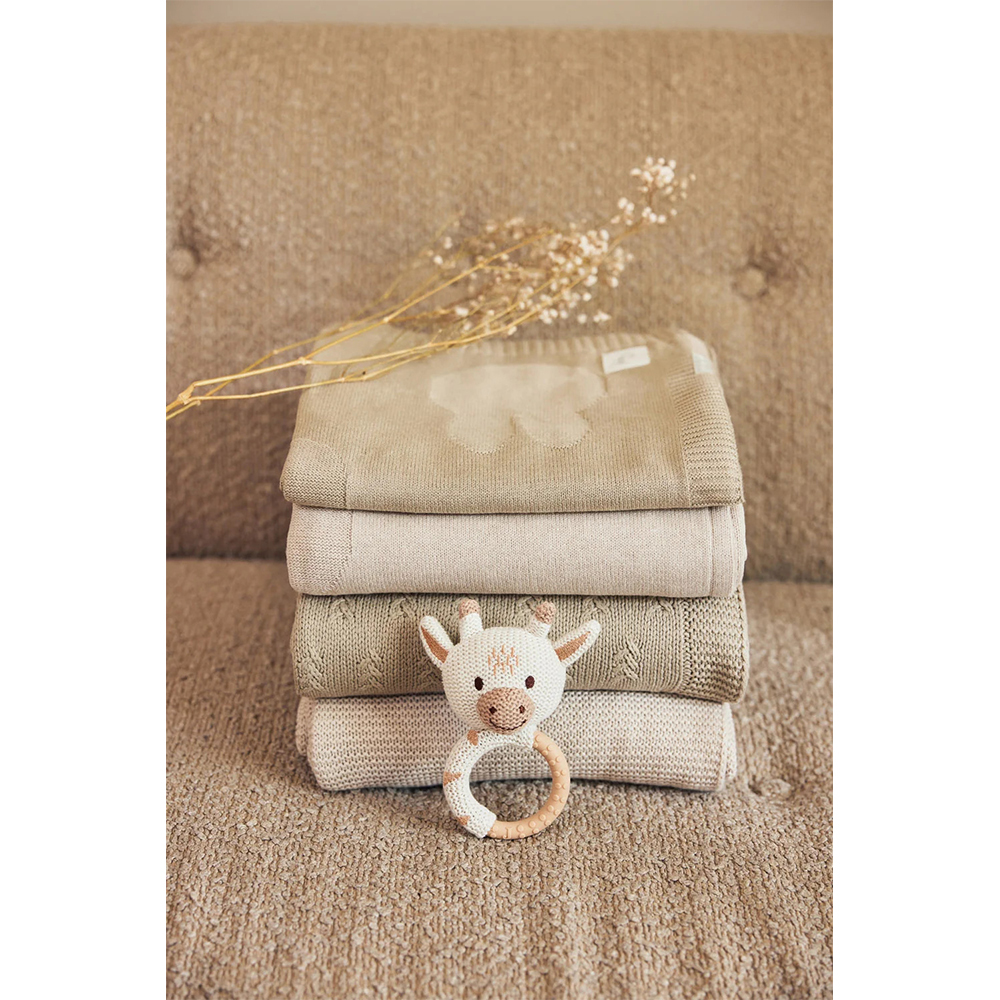 (預購10/15)荷蘭Jollein 寶寶毛毯-Miffy Nougat
