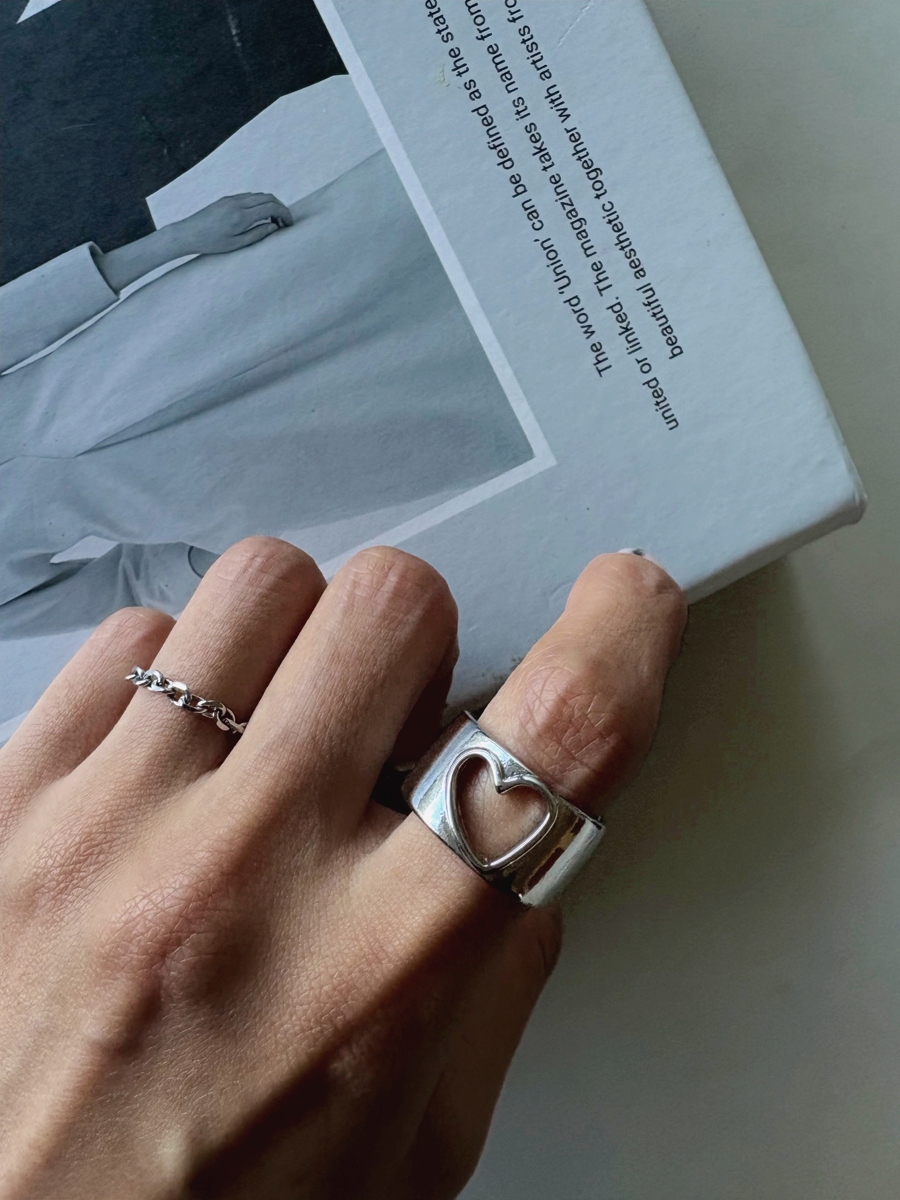ss chain ring
