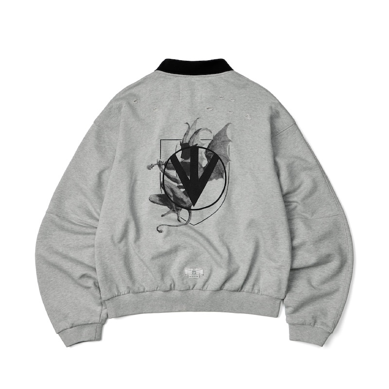 Wall Of Sound - 2:22/“WHO” LEGION FOOTBALL SWEATER - HEATHER GRAY