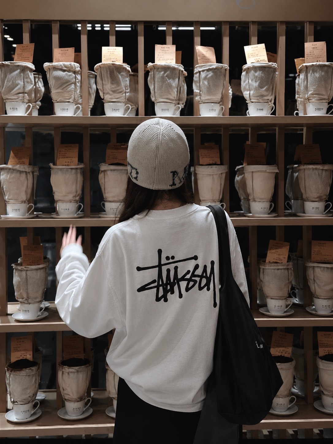 STUSSY SS22 經典款 LOGO 基本款 圓領長袖 男女同款