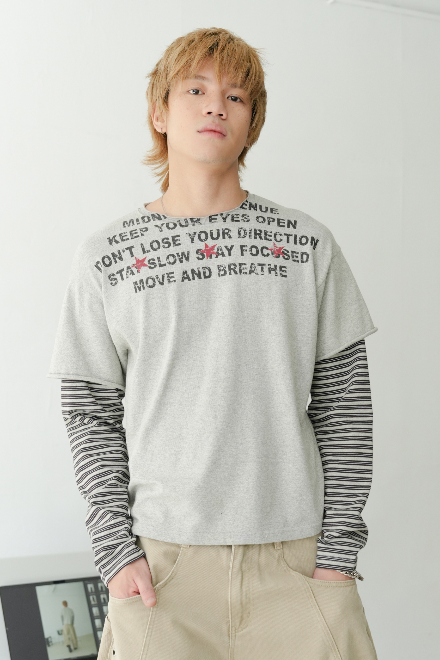 avenue layered tee #上衣