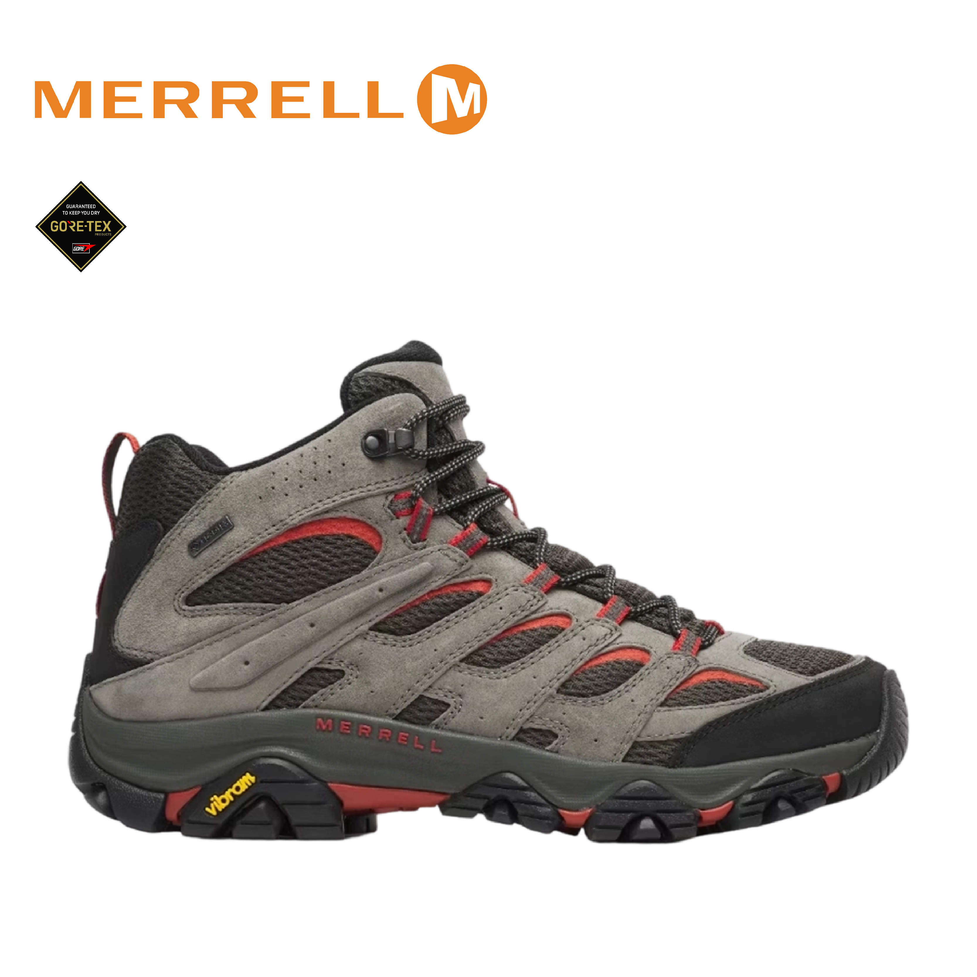MERRELL 美國 MOAB 3 MID GTX 男款 (灰色) 33ML005415