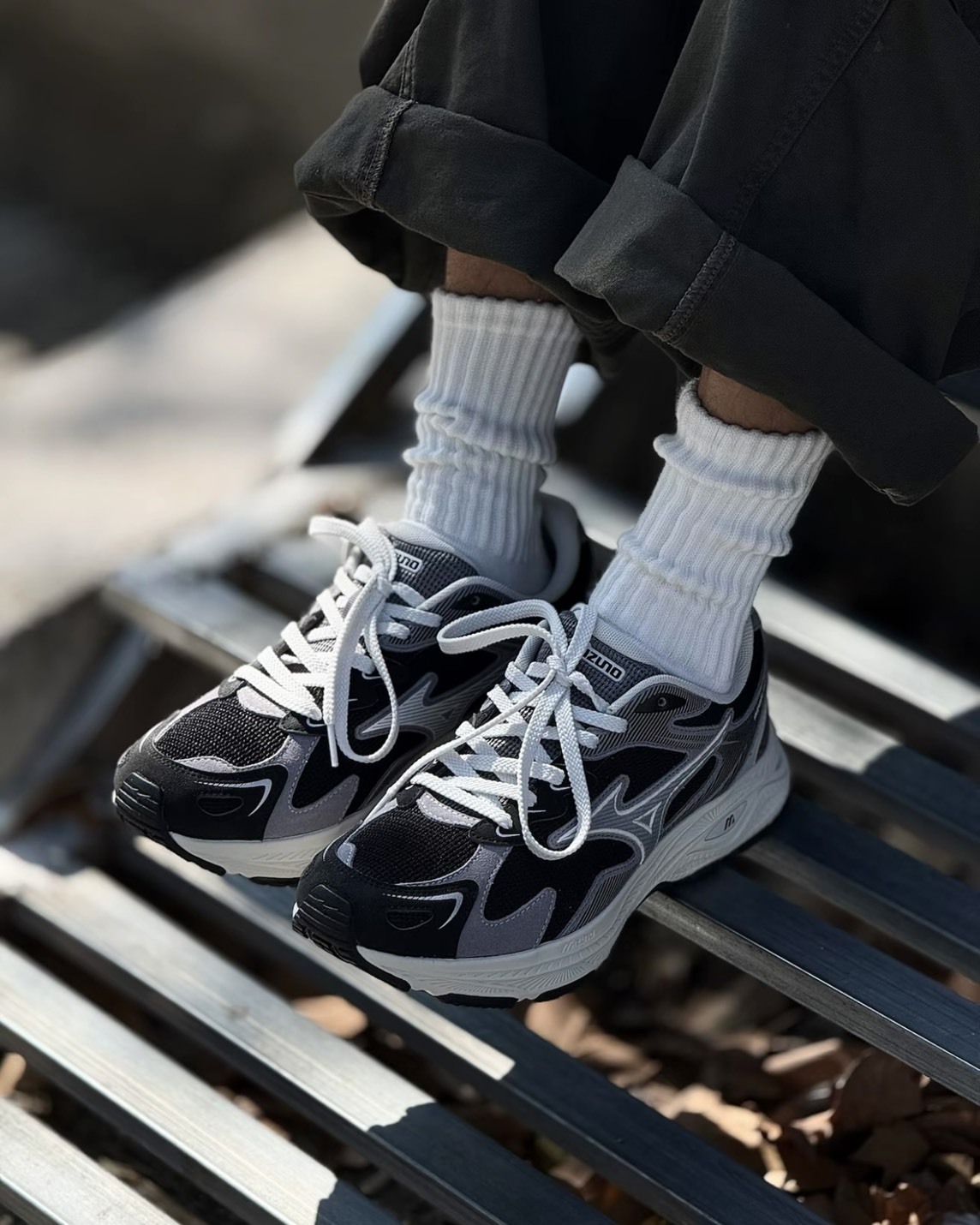 【預購】MIZUNO RACER S 午夜黑銀 D1GH253514