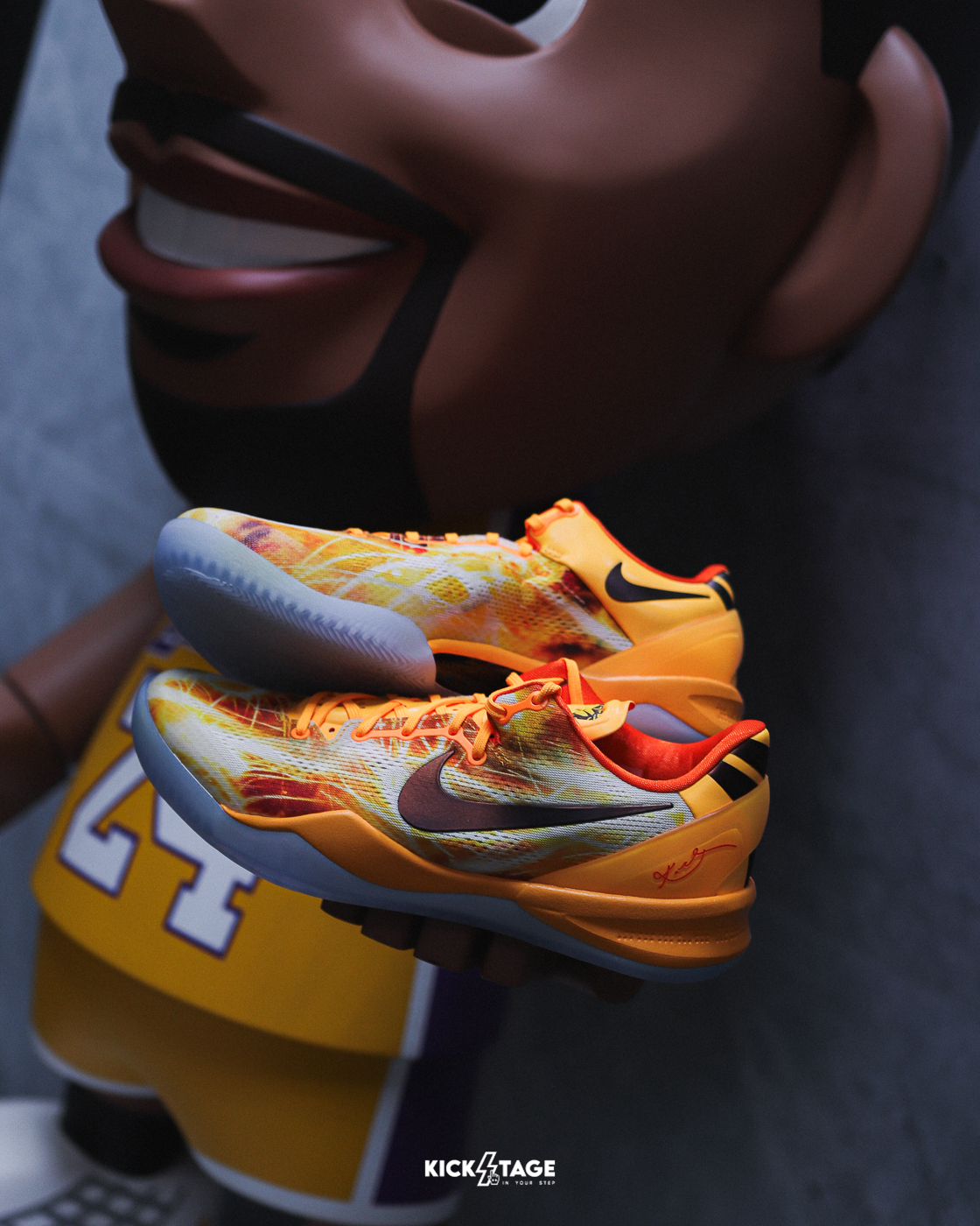 （限量商品，不退換）男鞋 NIKE KOBE 8 'Shanghai Fireworks' 橘色 上海煙花 籃球鞋 實戰鞋【IO6259-800】