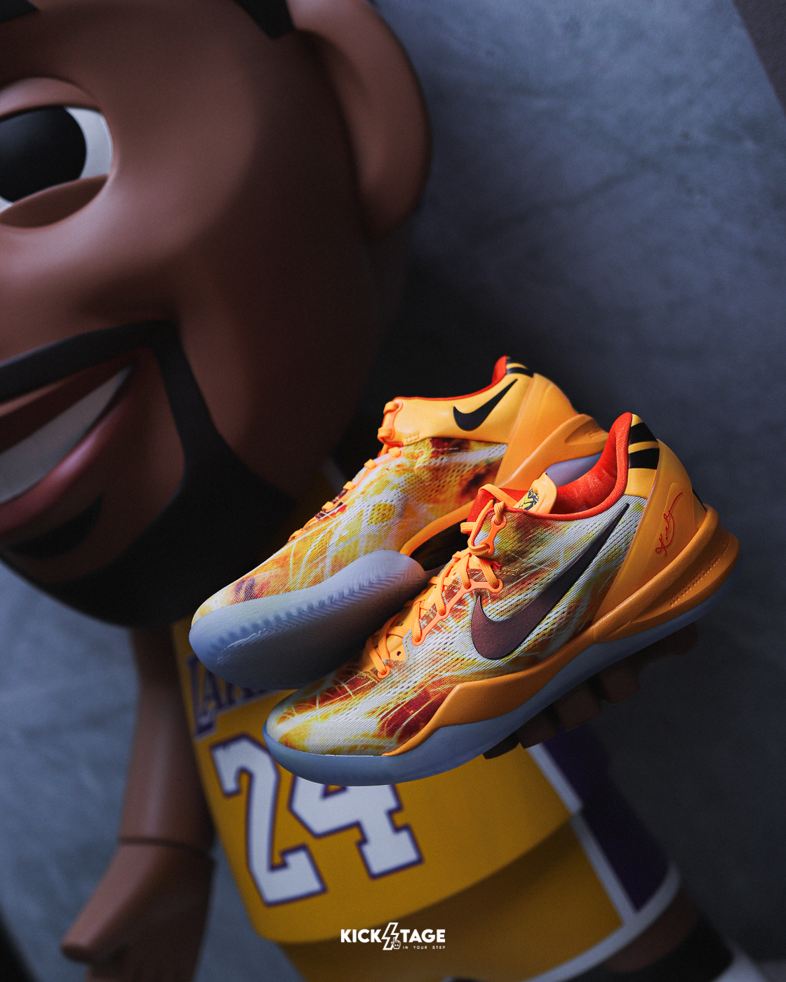 （限量商品，不退換）男鞋 NIKE KOBE 8 'Shanghai Fireworks' 橘色 上海煙花 籃球鞋 實戰鞋【IO6259-800】