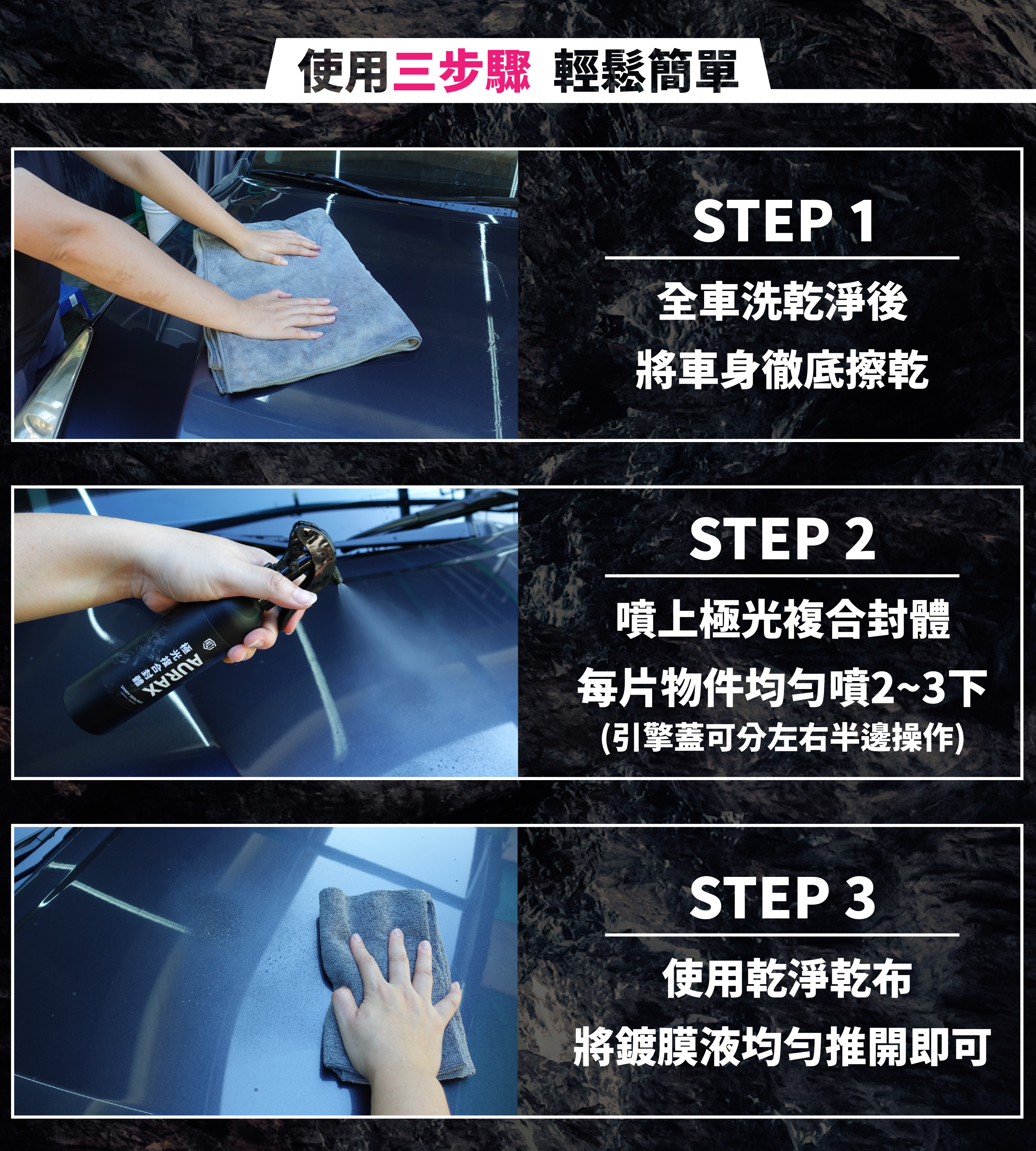 康靈頓極光複合封體操作方法