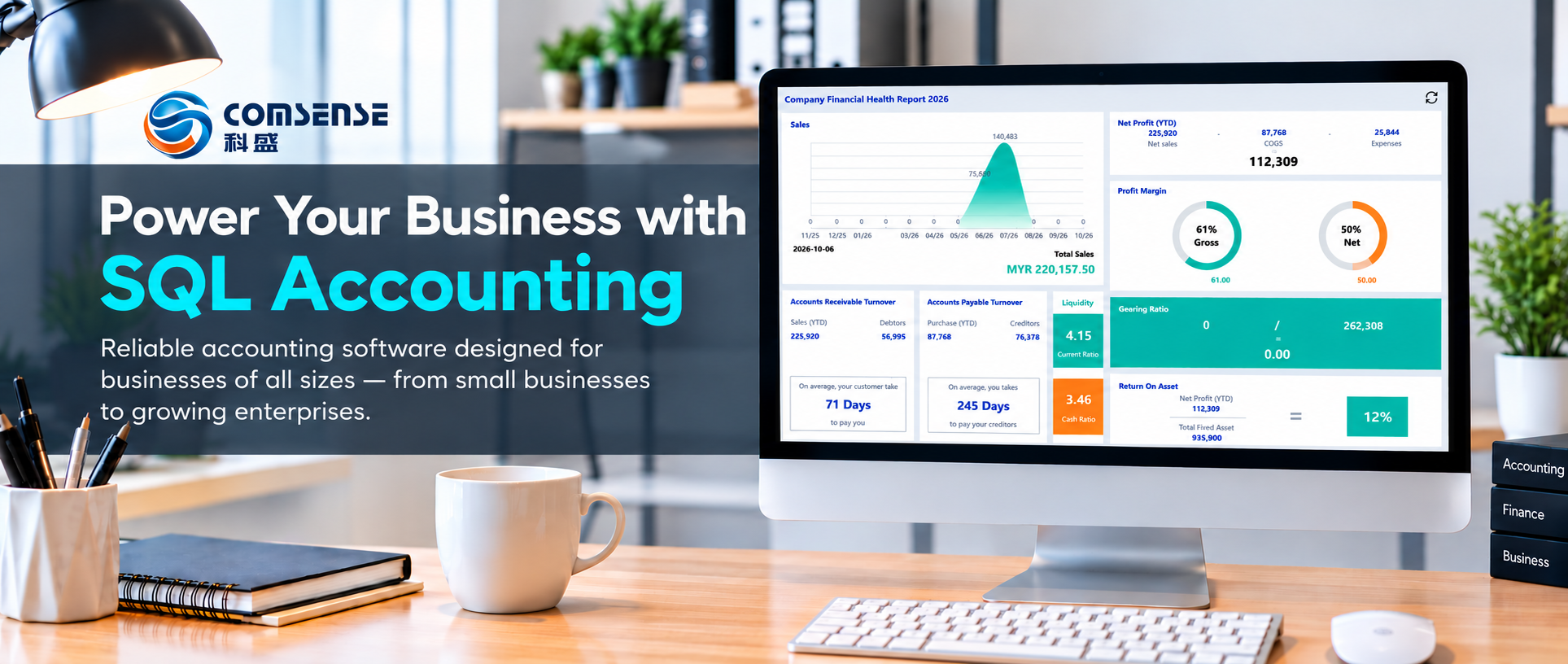 SQL Accounting Software Malaysia – Comsense Sdn Bhd