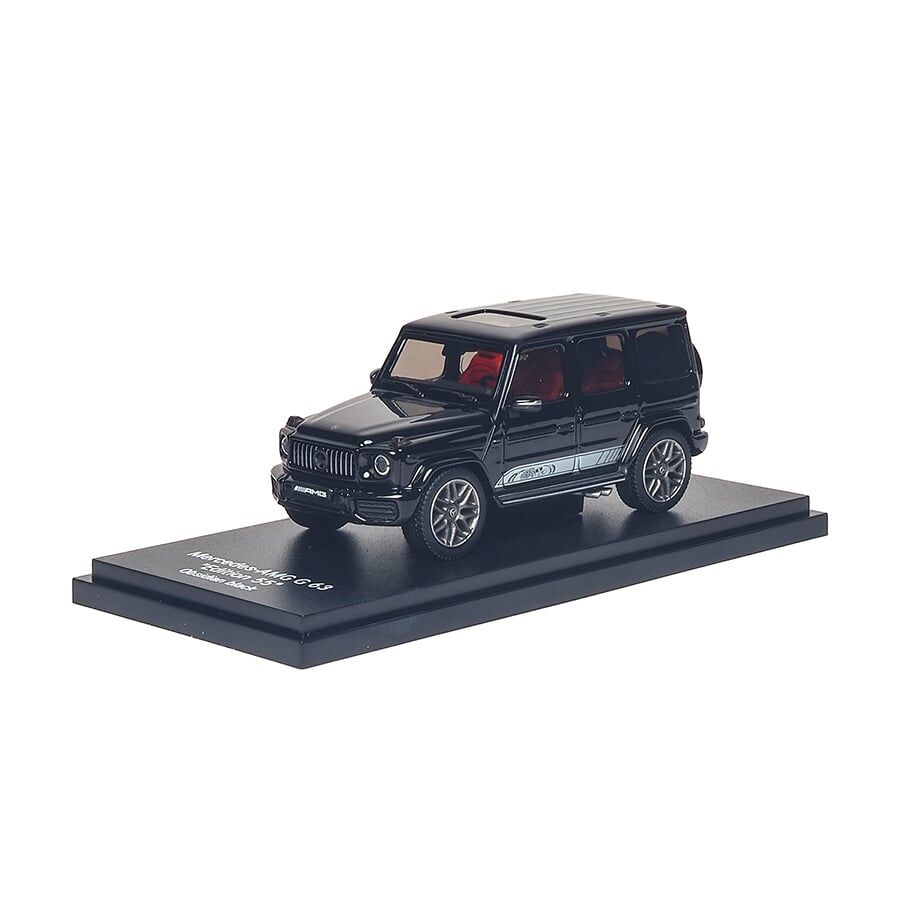 預訂:1/64 Almost Real  #40 Mercedes-AMG G 63 "Edition 55" 2022 Obsidian Black (620806001 )