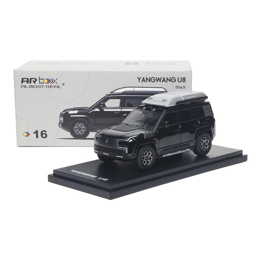預訂:1/64 Almost Real  #16 Yangwang U8 Black (691301001 )