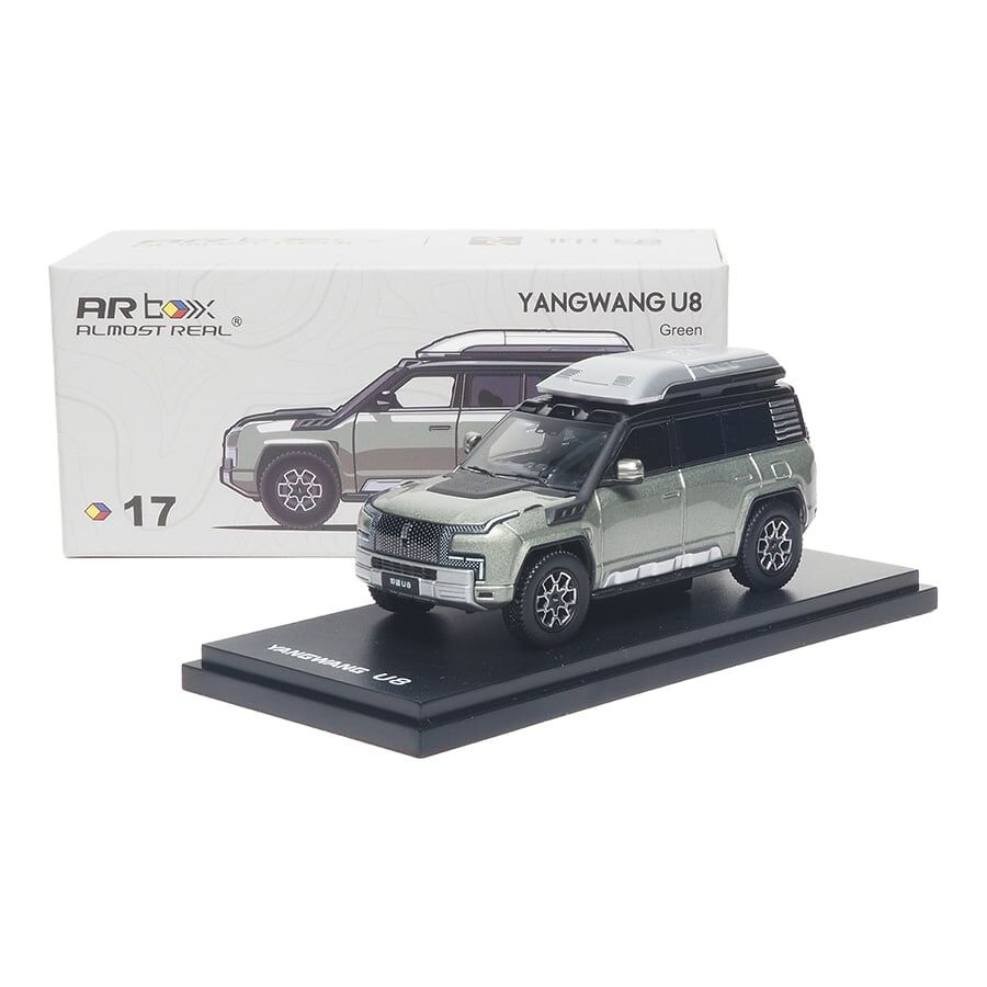 預訂:1/64 Almost Real #17 Yangwang U8 Green (691302001 )