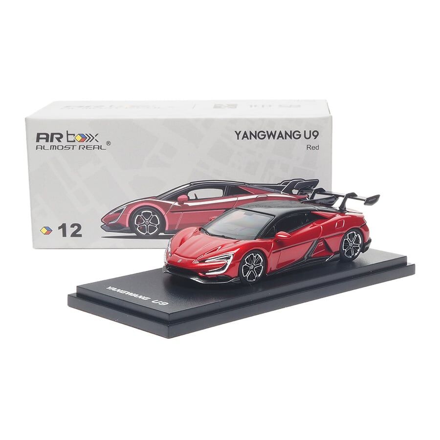預訂:1/64 Almost Real   #12 Yangwang U9 Red (691201001 _