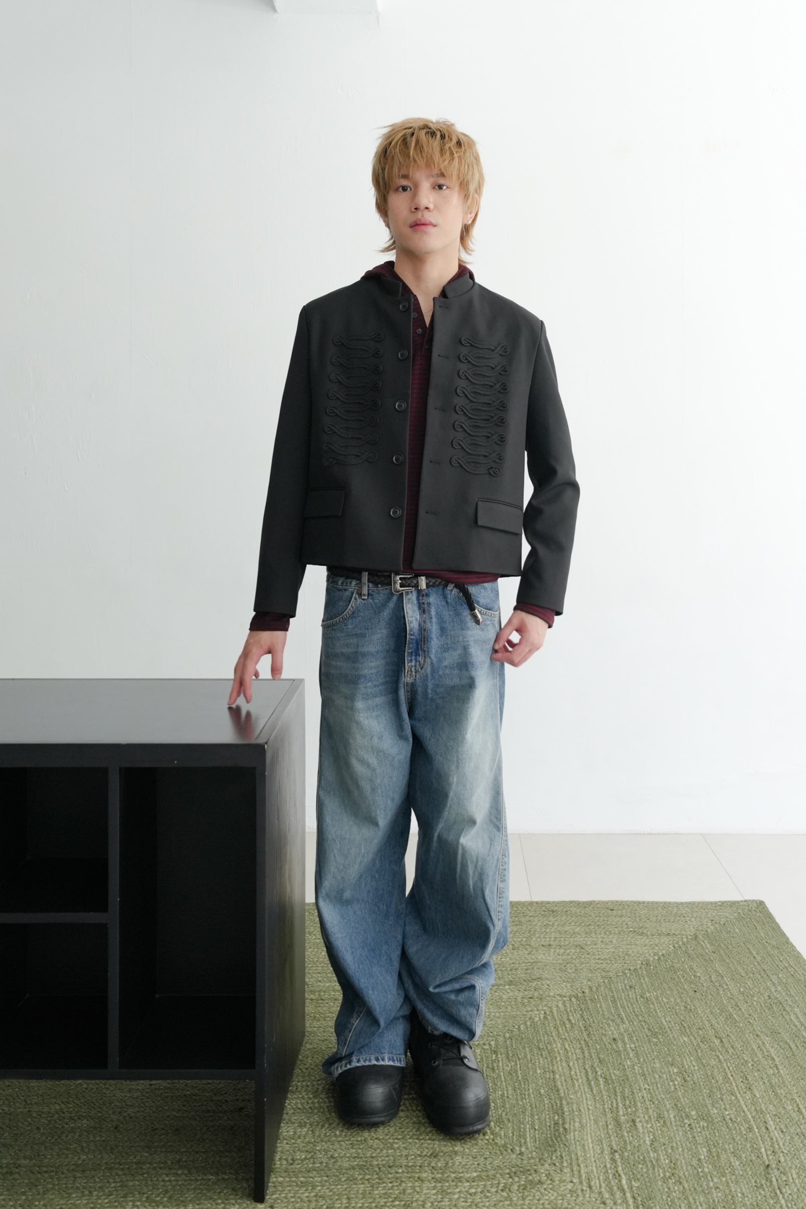 curve adjuster denim pants #牛仔褲