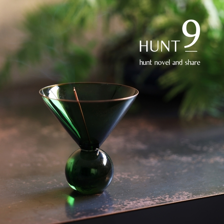 【日本 hunt9】HAZEL ALLE A TE線香爐｜CYLINDER 蕨葉綠