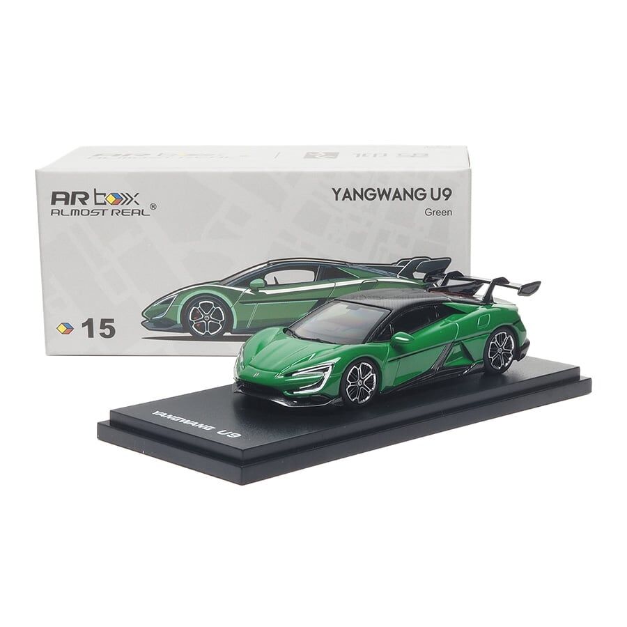 預訂:1/64 Almost Real  #15 Yangwang U9 Green (691204001 )