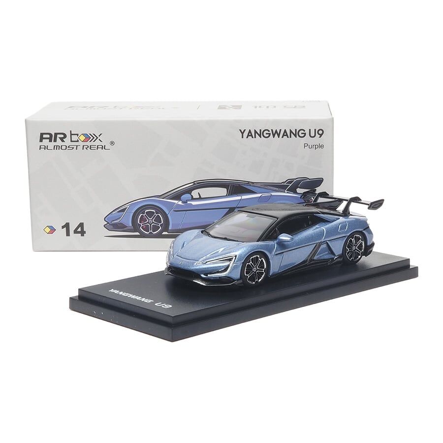 預訂:1/64 Almost Real #14 Yangwang U9 Purple (691203001 )