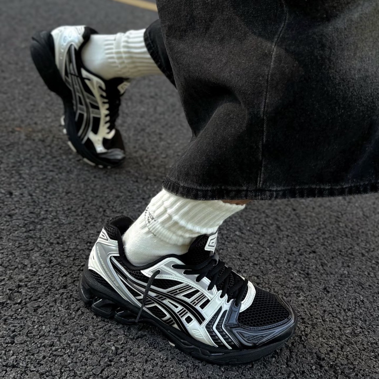 ASICS GEL-KAYANO 14 白黑 白灰 黑奶油 復古 運動 休閒 中性款 1203A537-002