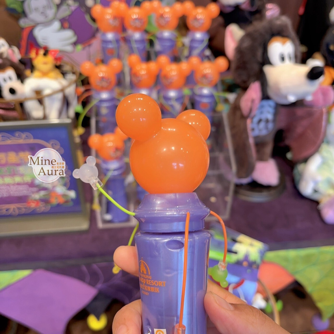 2026 萬聖節 米奇 Mickey 與好友們 米奇頭 發光 旋轉 玩具 -上海迪士尼樂園
