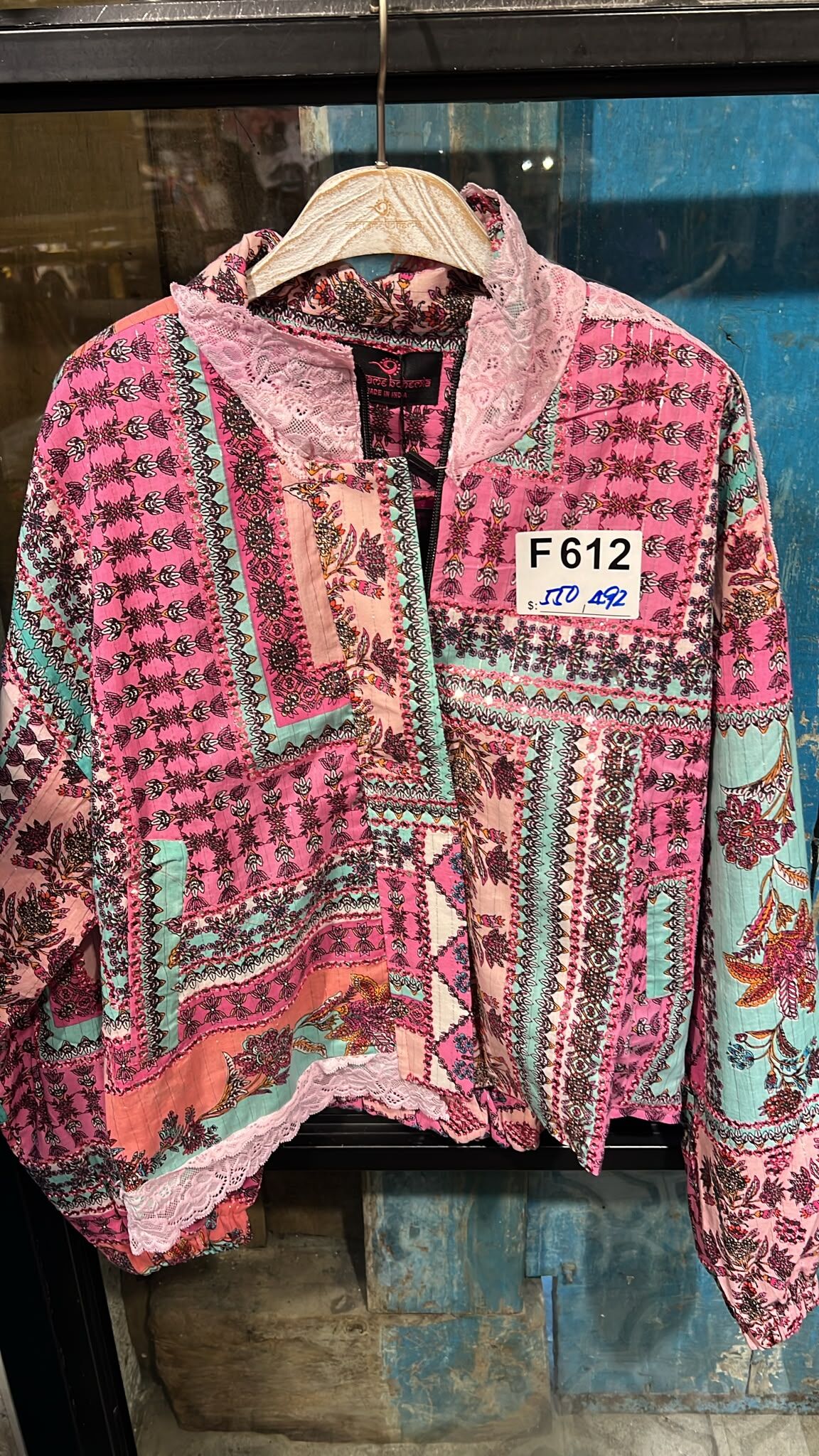 Macrame jacket M3460E -  F612 (1008live)