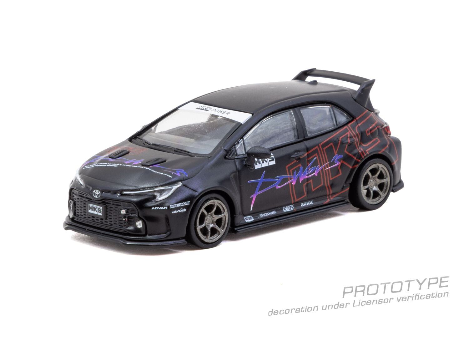 預訂:1/64 TARMAC Toyota GR Corolla  HKS (T64G-066-HKS2)