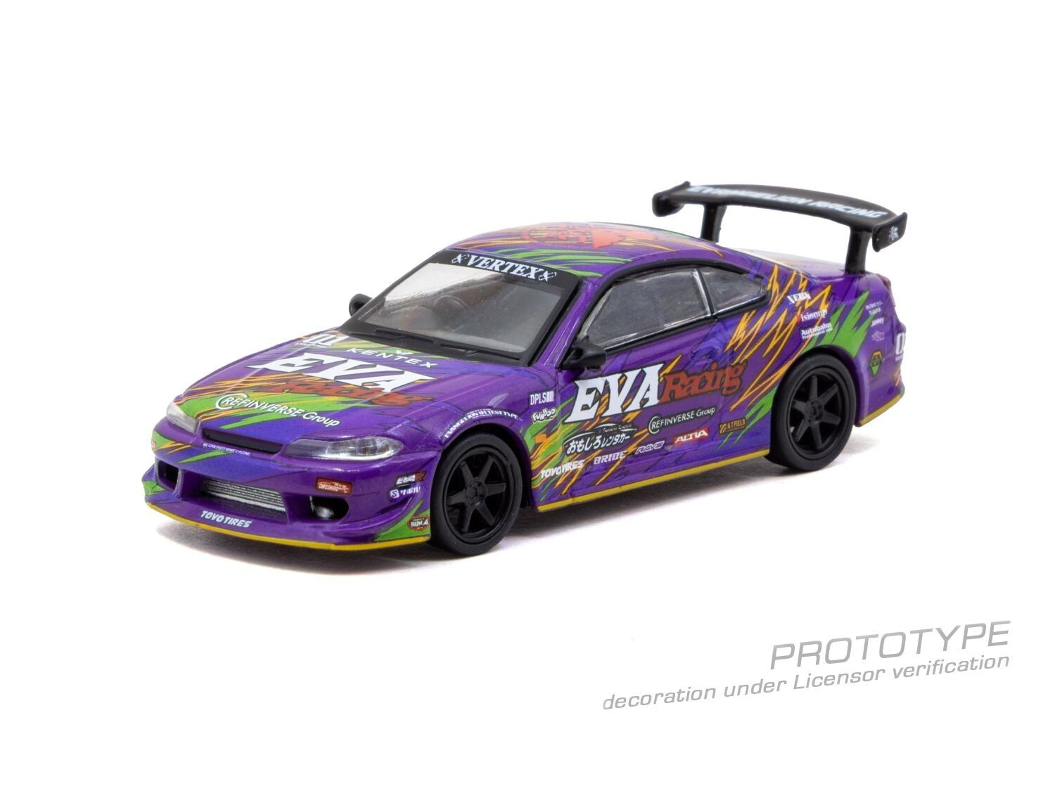 預訂:1/64 TARMAC EVA RT TEST TYPE-01 S15 (T64G-023-EVA01)