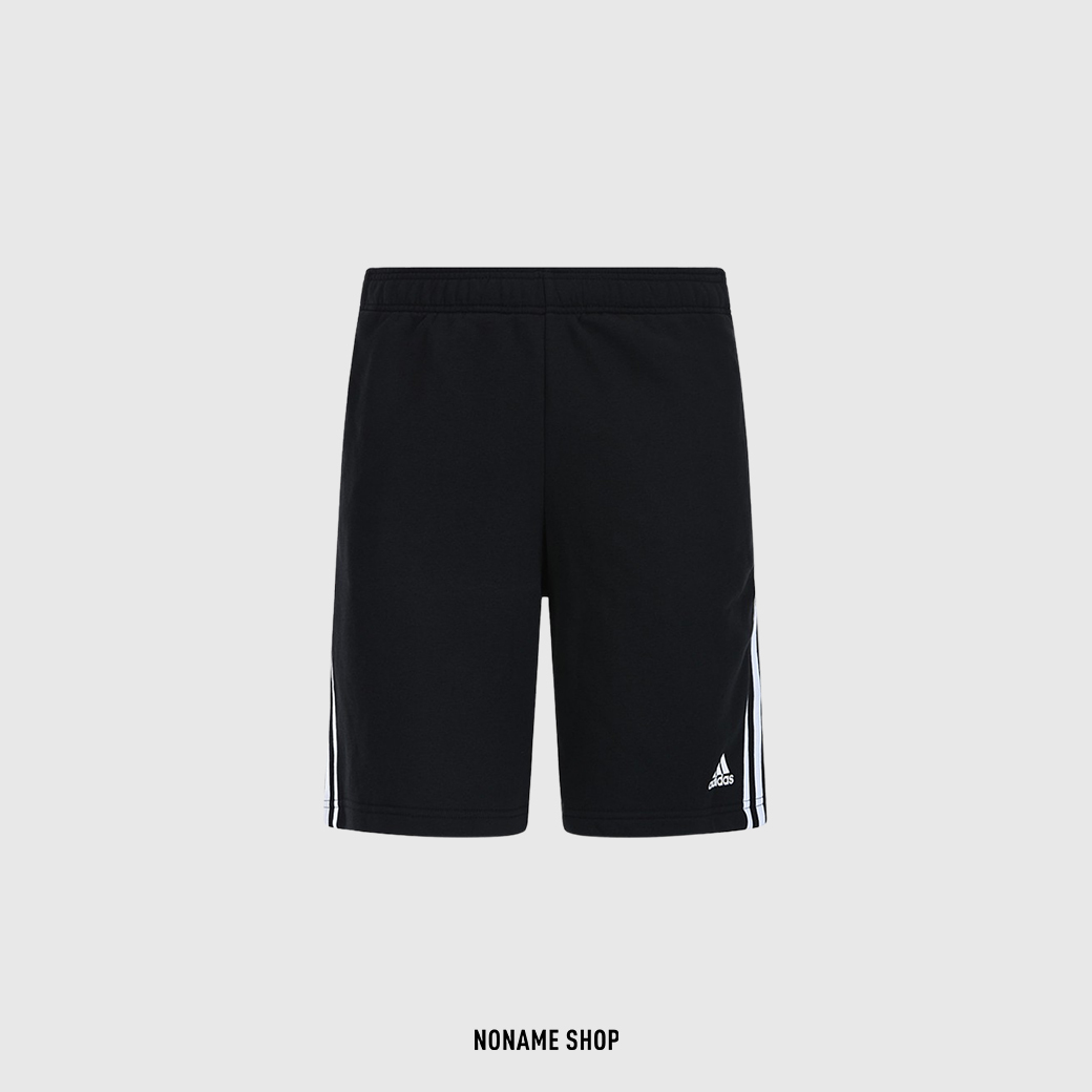 🔥價格失守🔥 ADIDAS ESSENTIALS 3 STRIPES SHORTS 三線 運動褲 短褲 黑白 (男款)