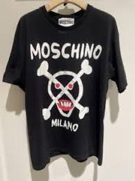 【預購】S100805 Moschino 海盜骷髏交叉骨經典圓領短袖上衣