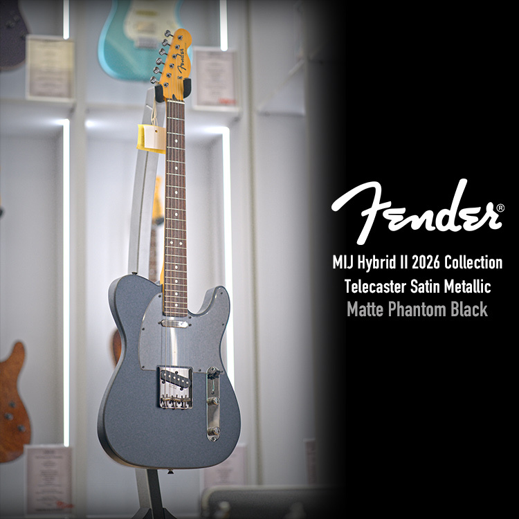 Fender MIJ Hybrid II 2026 Tele Satin Metallic MPB 電吉他