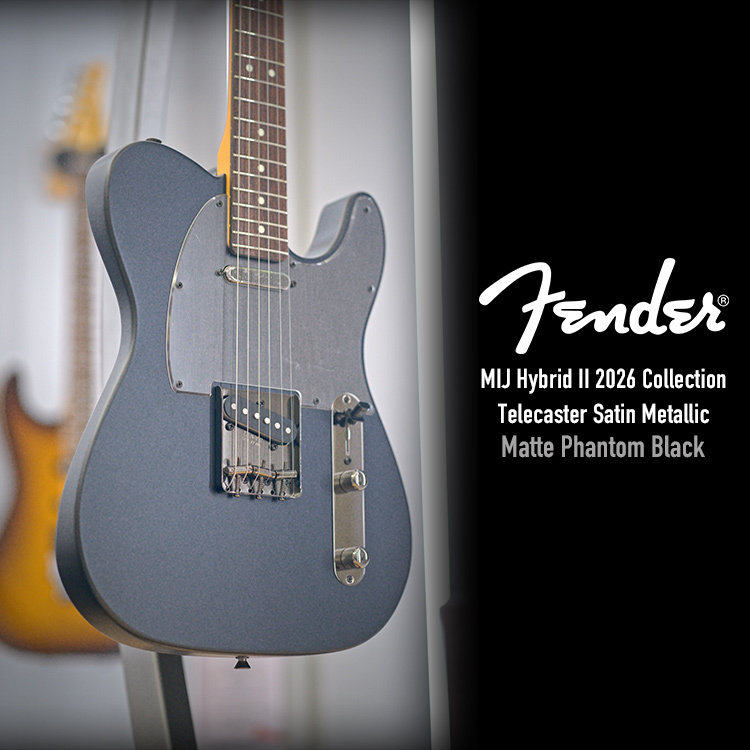 Fender MIJ Hybrid II 2026 Tele Satin Metallic MPB 電吉他