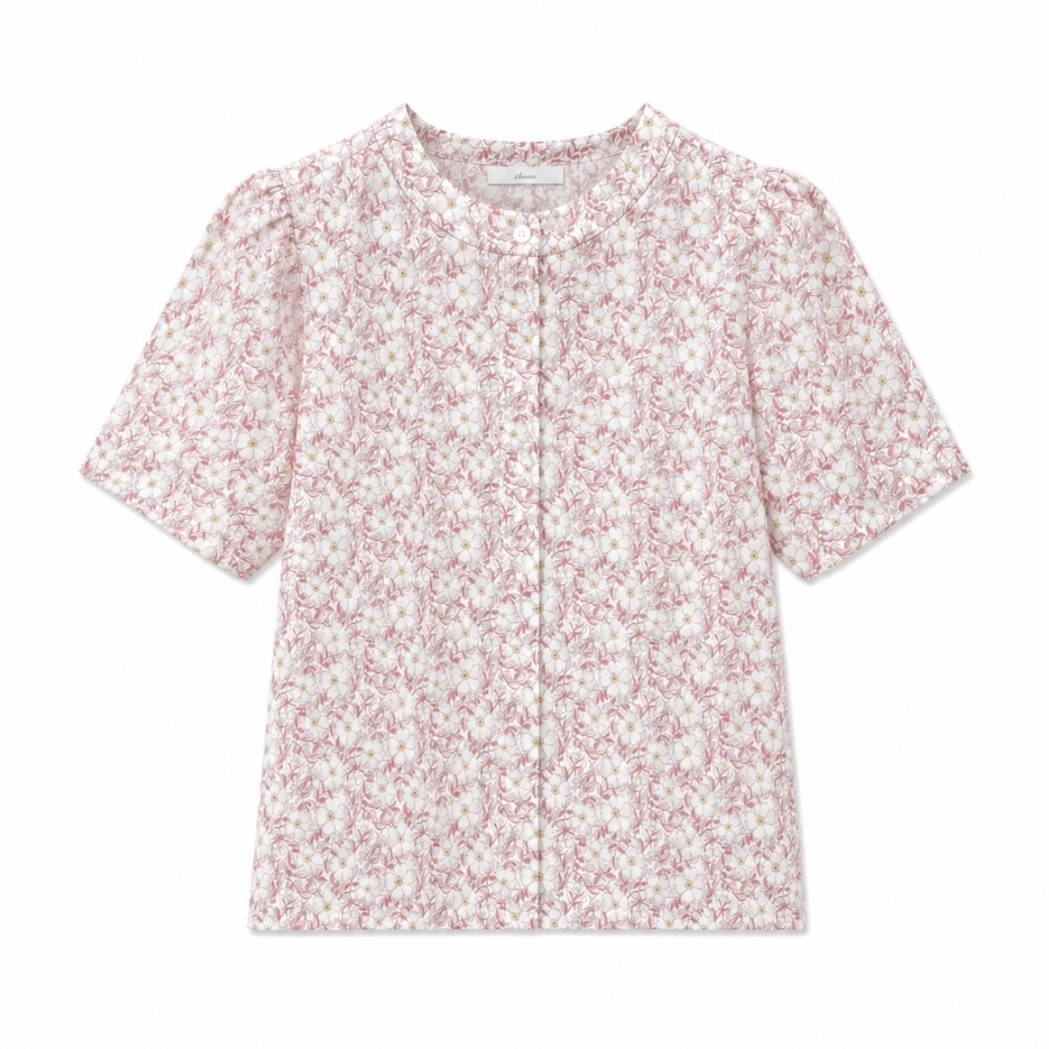 夏日碎花布衫