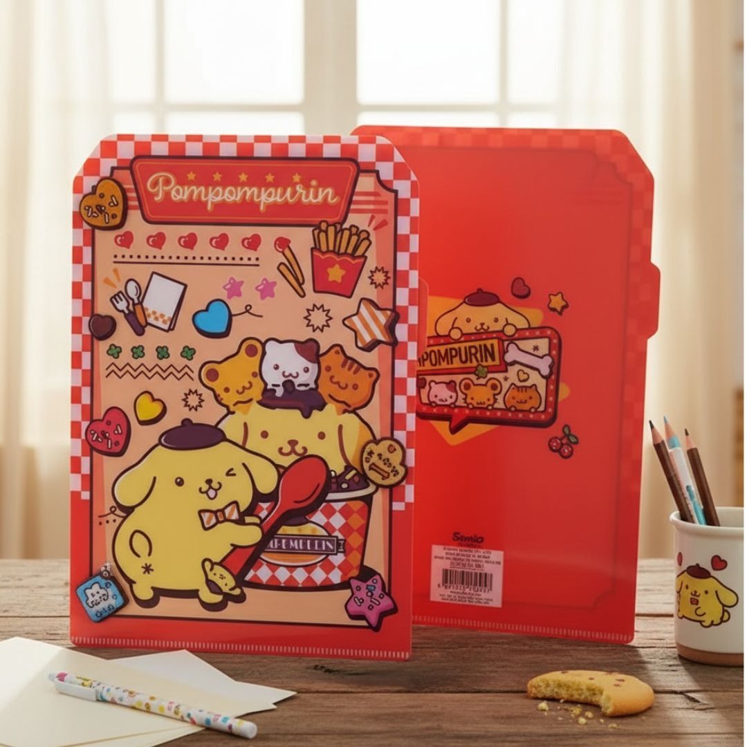 布丁狗Sanrio| A4文件袋 文件夾套裝
