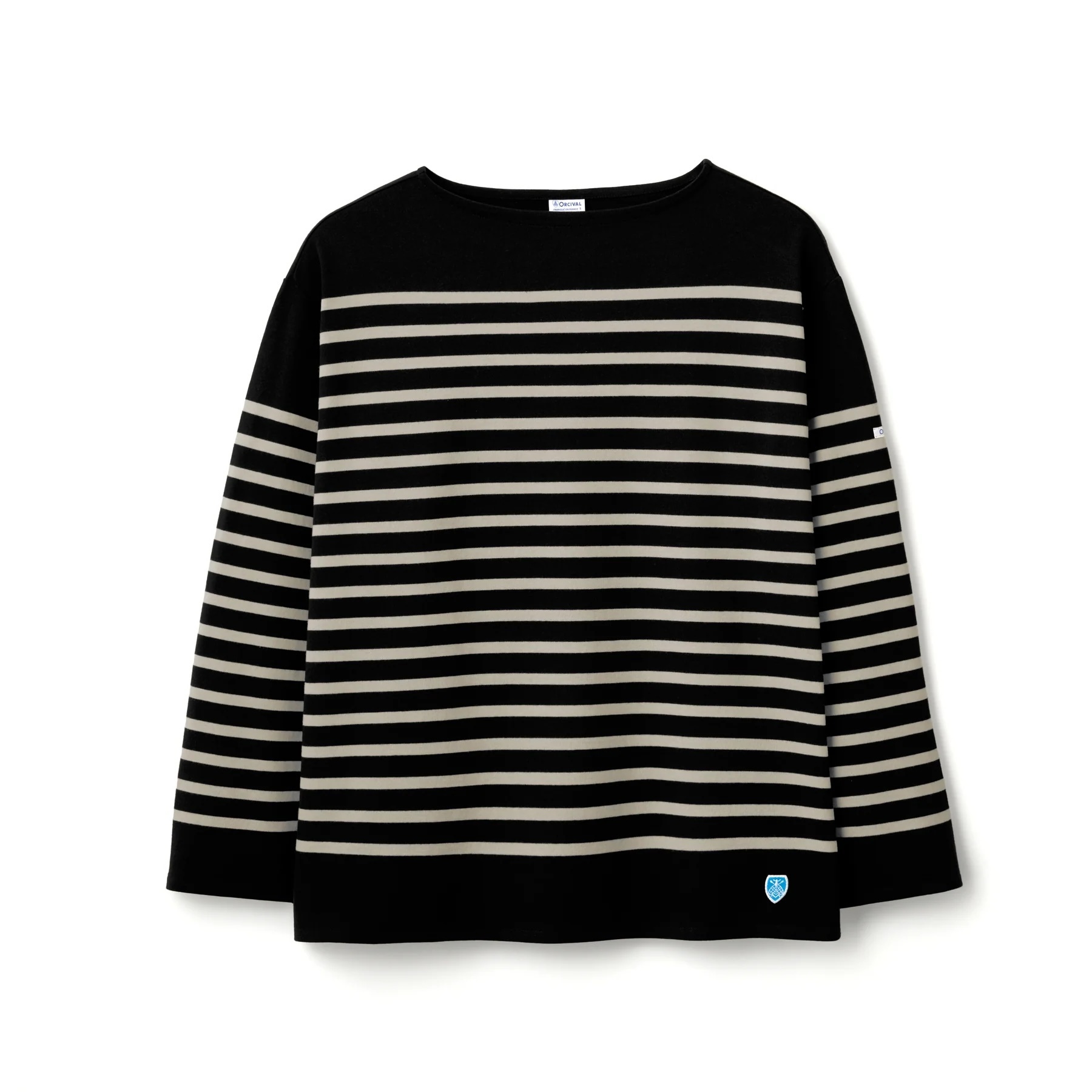 ORCIVAL MEN'S RACHEL BOAT NECK BASQUE SHIRT 法國製 男裝 條紋 船領 長袖 T恤 #6101