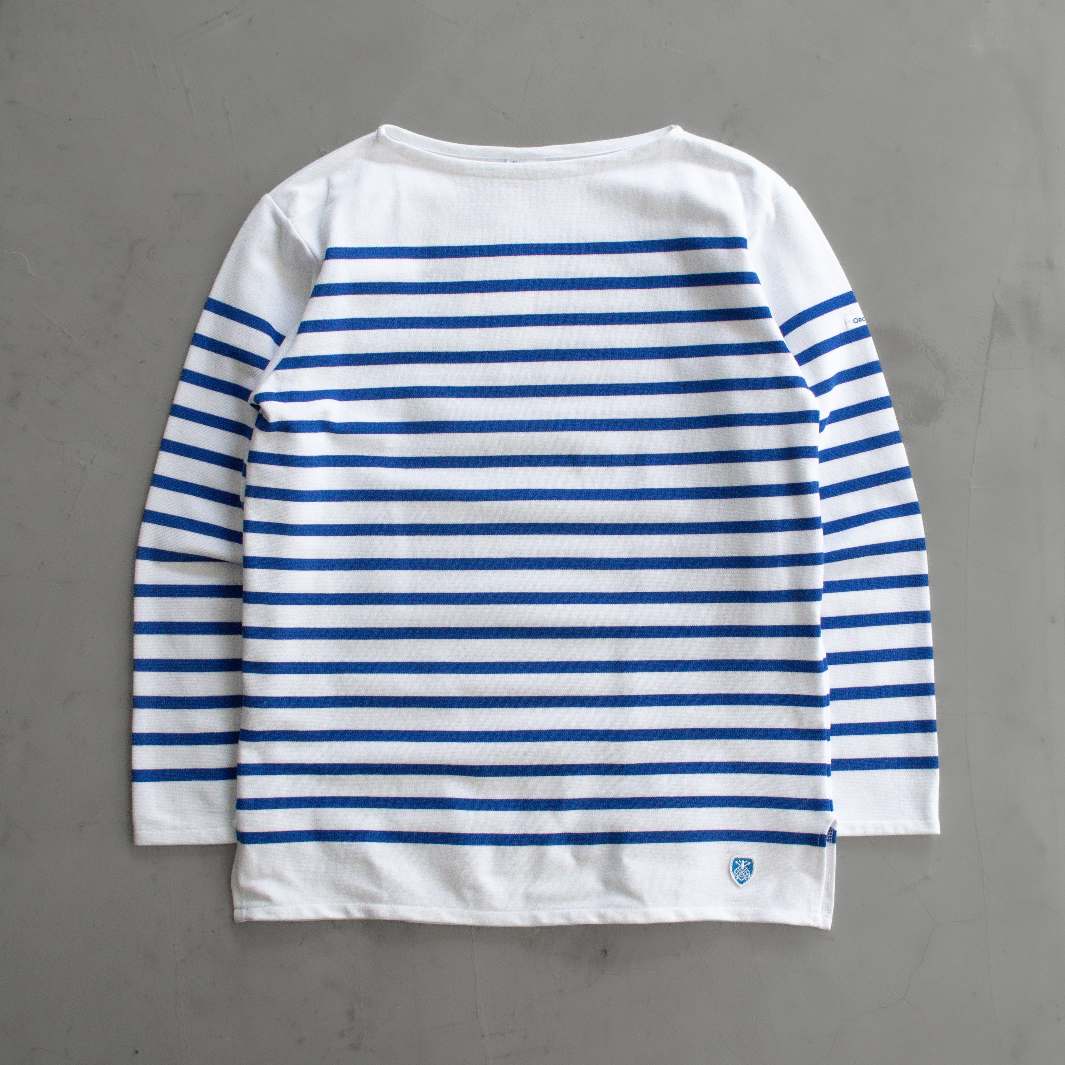 ORCIVAL MEN'S RACHEL BOAT NECK BASQUE SHIRT 法國製 男裝 條紋 船領 長袖 T恤 #6101