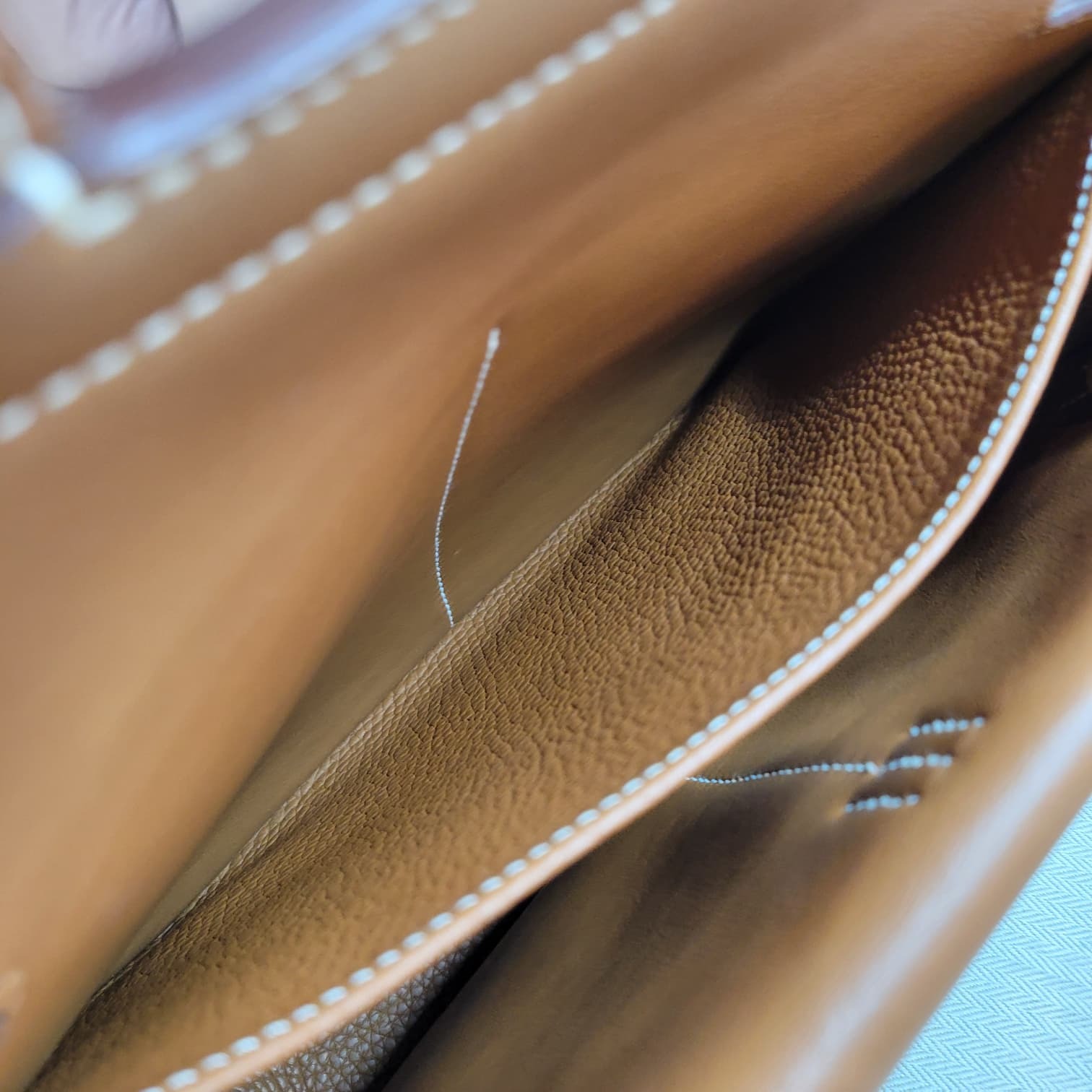 98%NEW HERMES HALZAN 25 GOLD CC