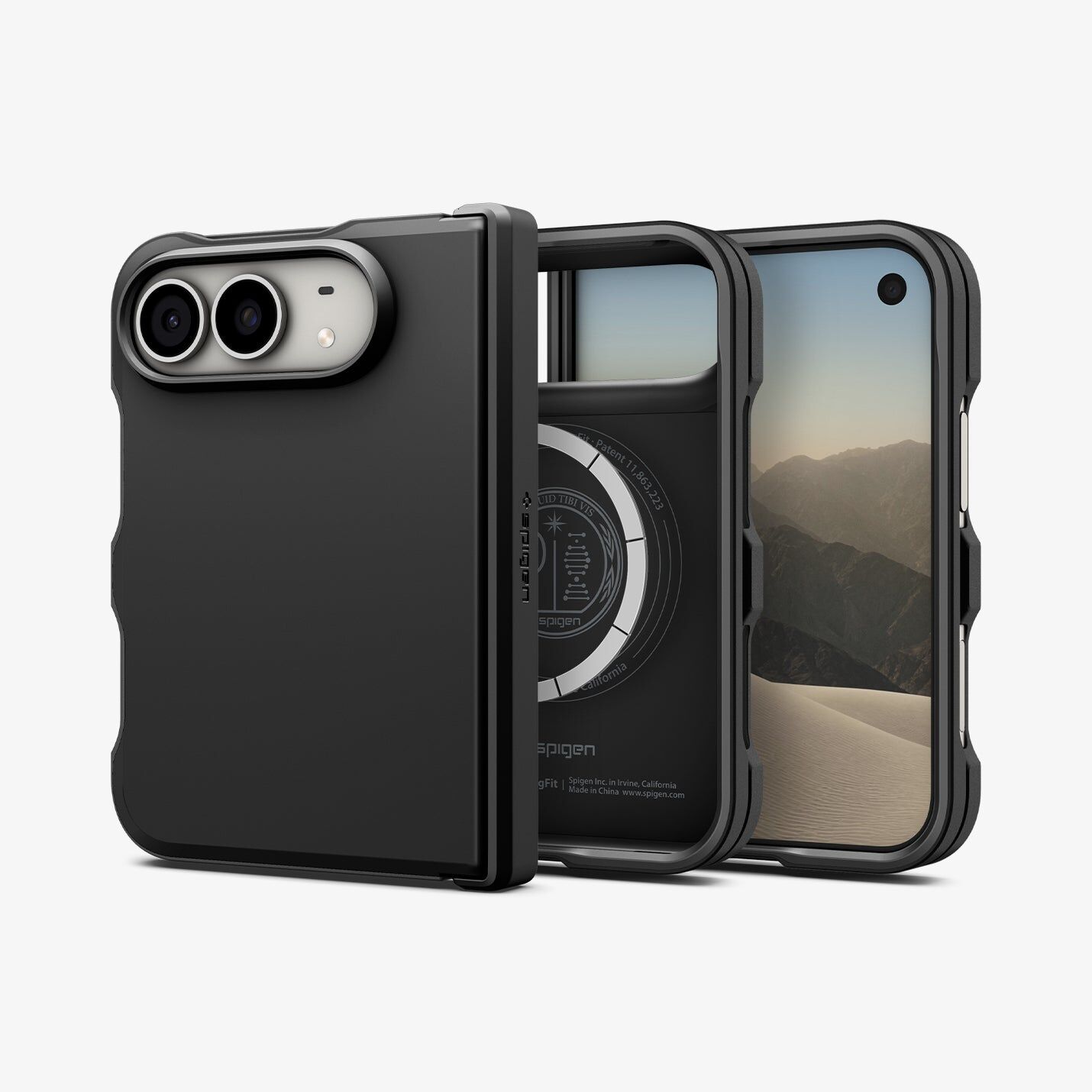 【韓國 Spigen】Tough Armor Pro (Mag Fit) [黑色] iPhone Duo 保護殼 (原裝行貨)