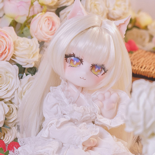 Kiradols 50cm 手辦小娃 貓兒 全矽膠二次元娃娃 acg cartoon silicone sex doll