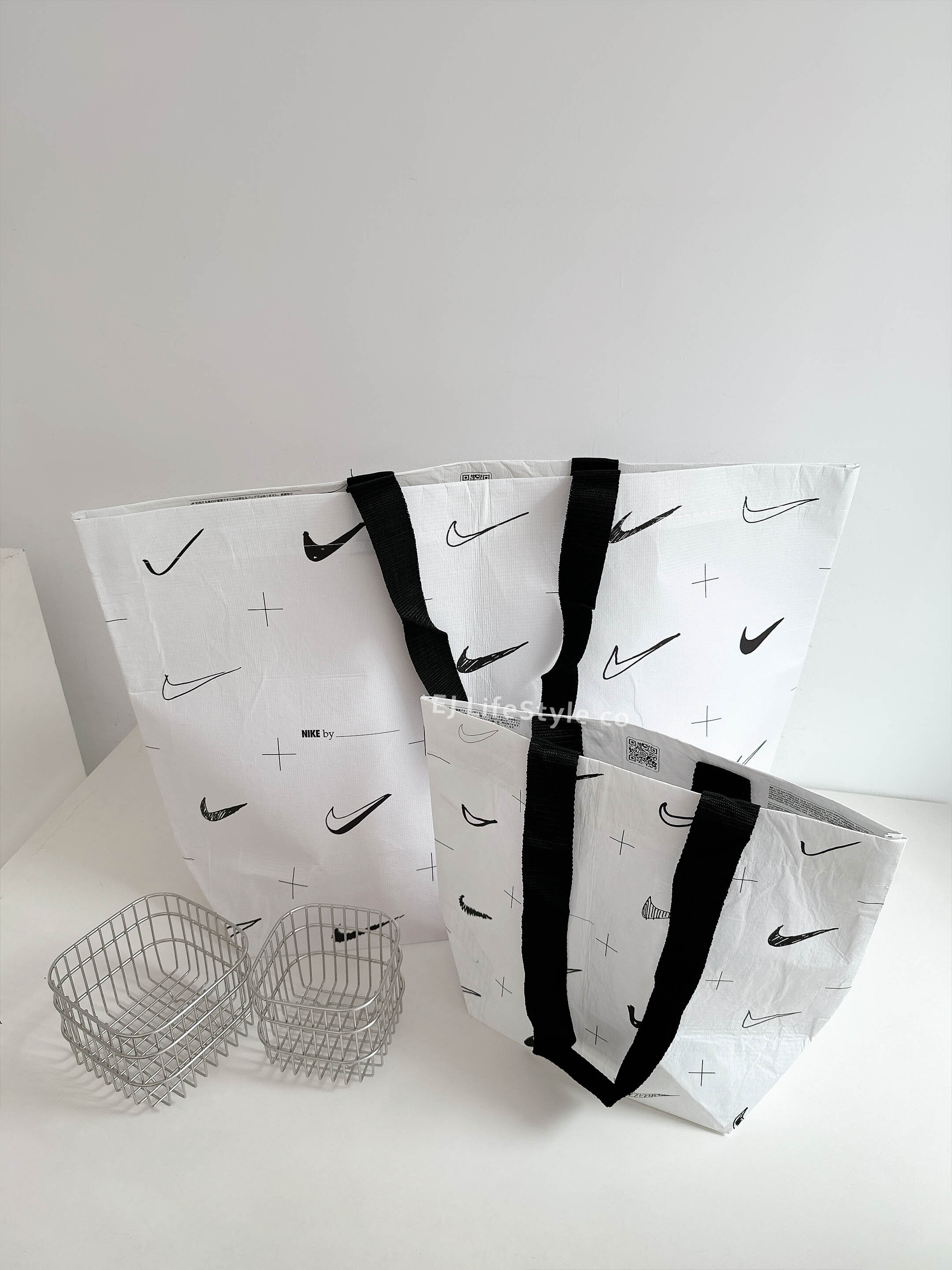 NIKE 塗鴉款 城市限定 防水購物袋 環保袋 購物袋 手提袋 / 現貨