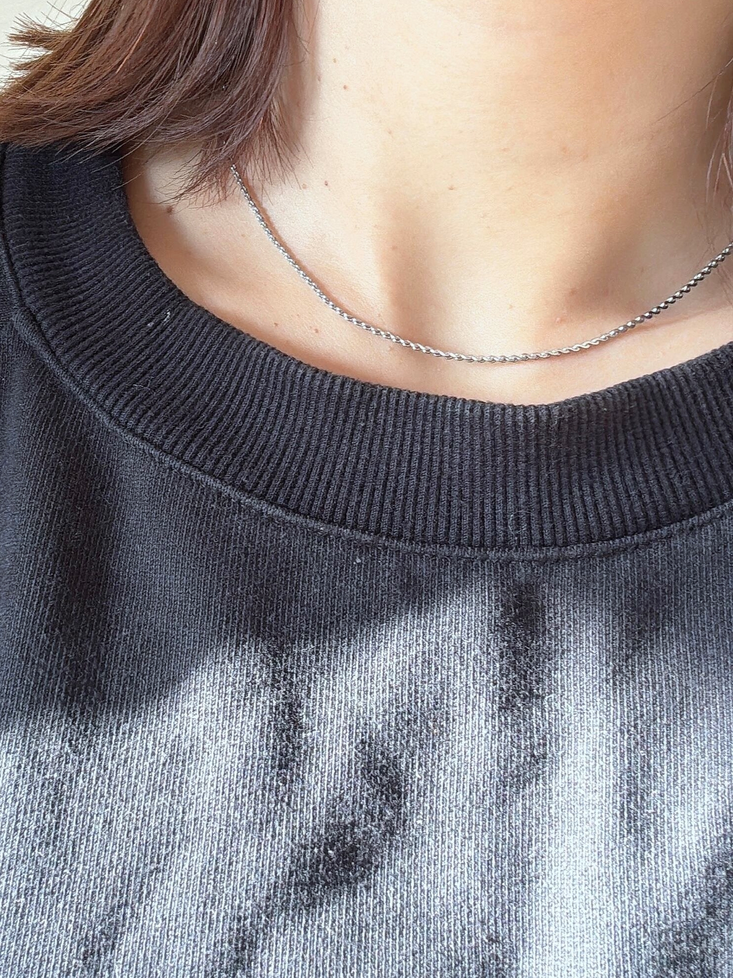 twist chain necklace