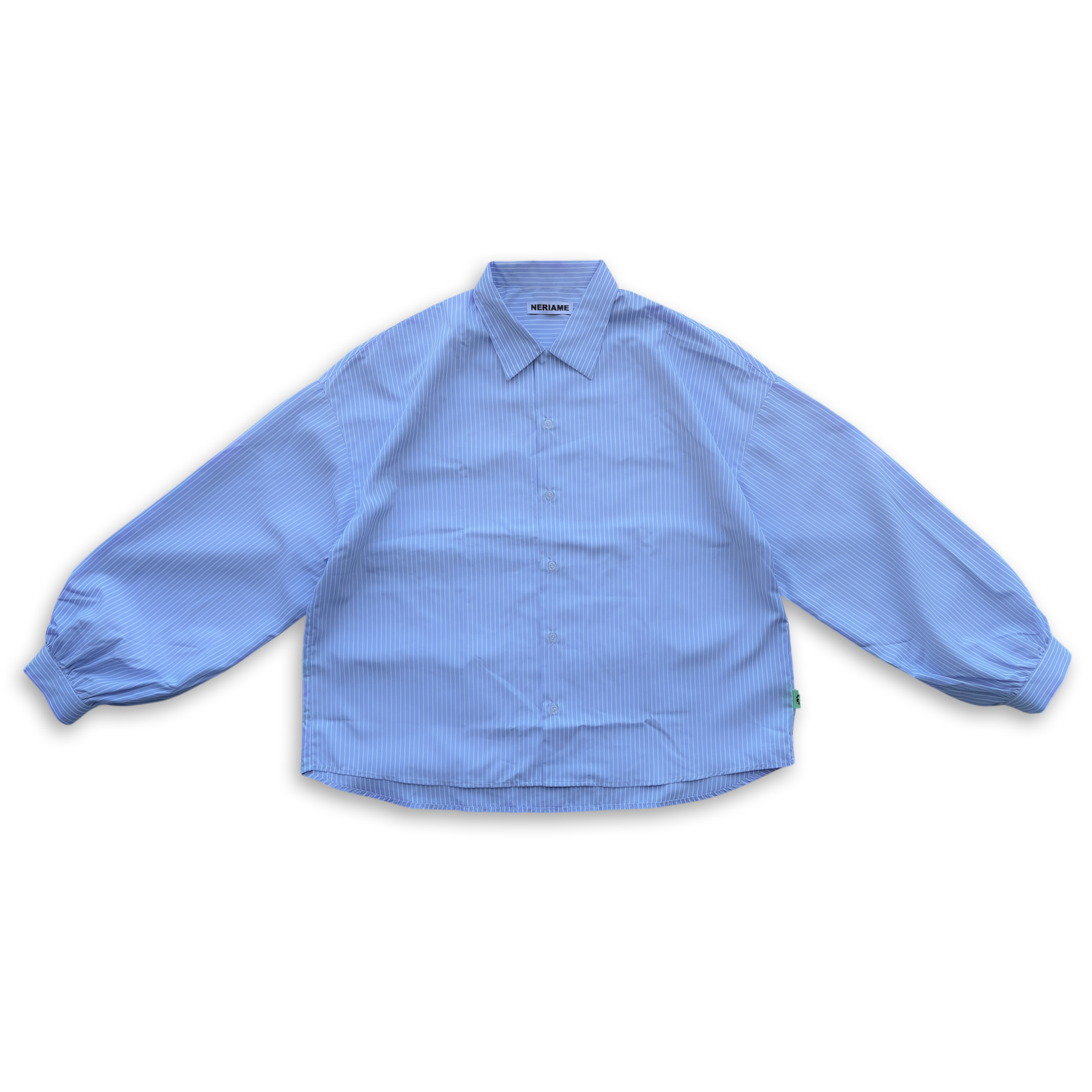 NERAME - 2-WAY COLLAR SHIRT (STRIPE) M號