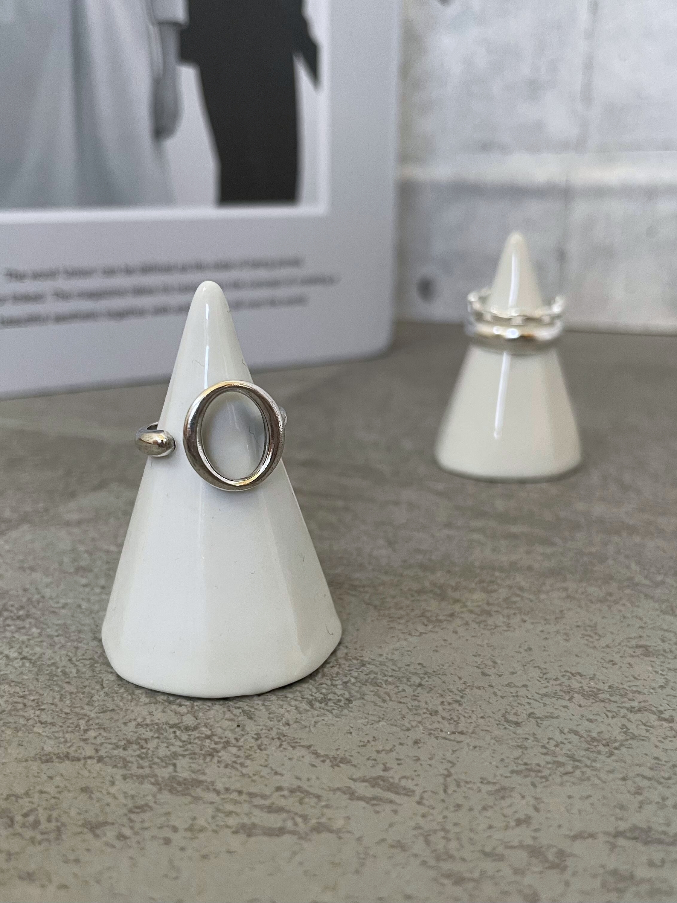 wide circle ring