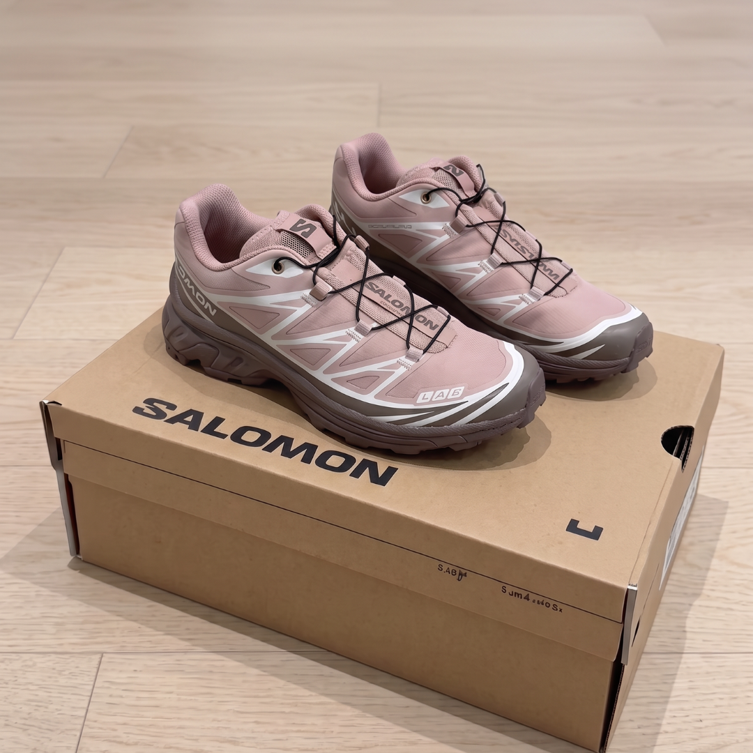 Salomon XT-6 Protective 灰粉 工裝風機能跑鞋